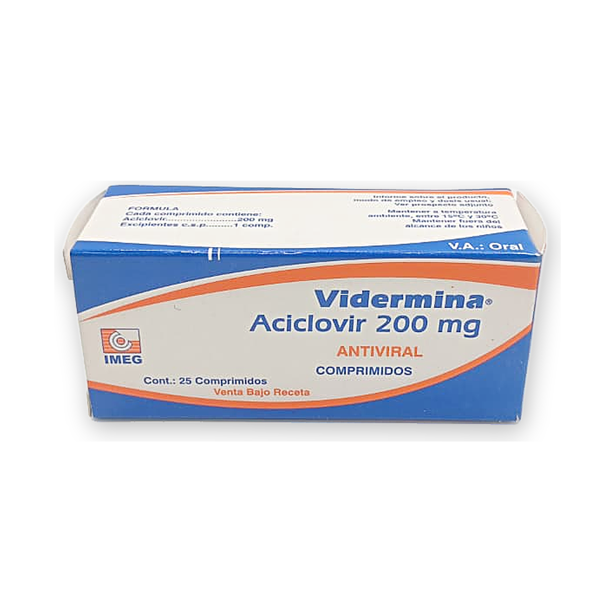Vidermina comp. caja x 25