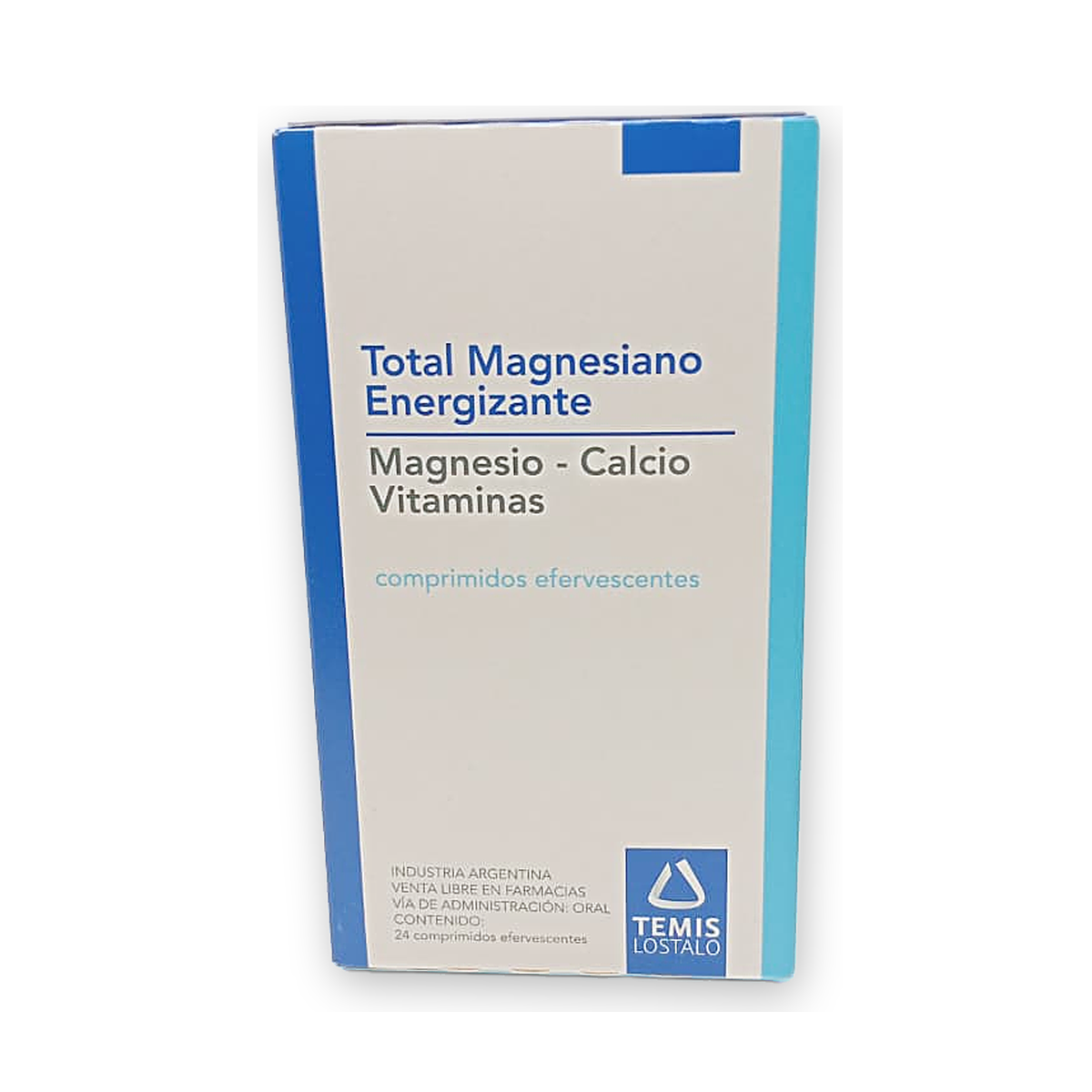 Total magnesiano energizante comp. eferv. caja x 2 tubos x 1