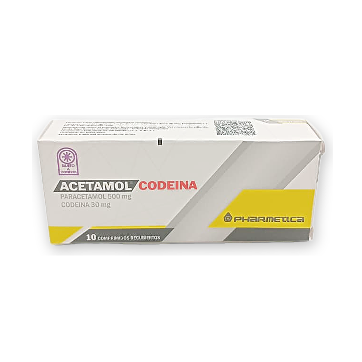Acetamol codeina comp. rec. caja x 10