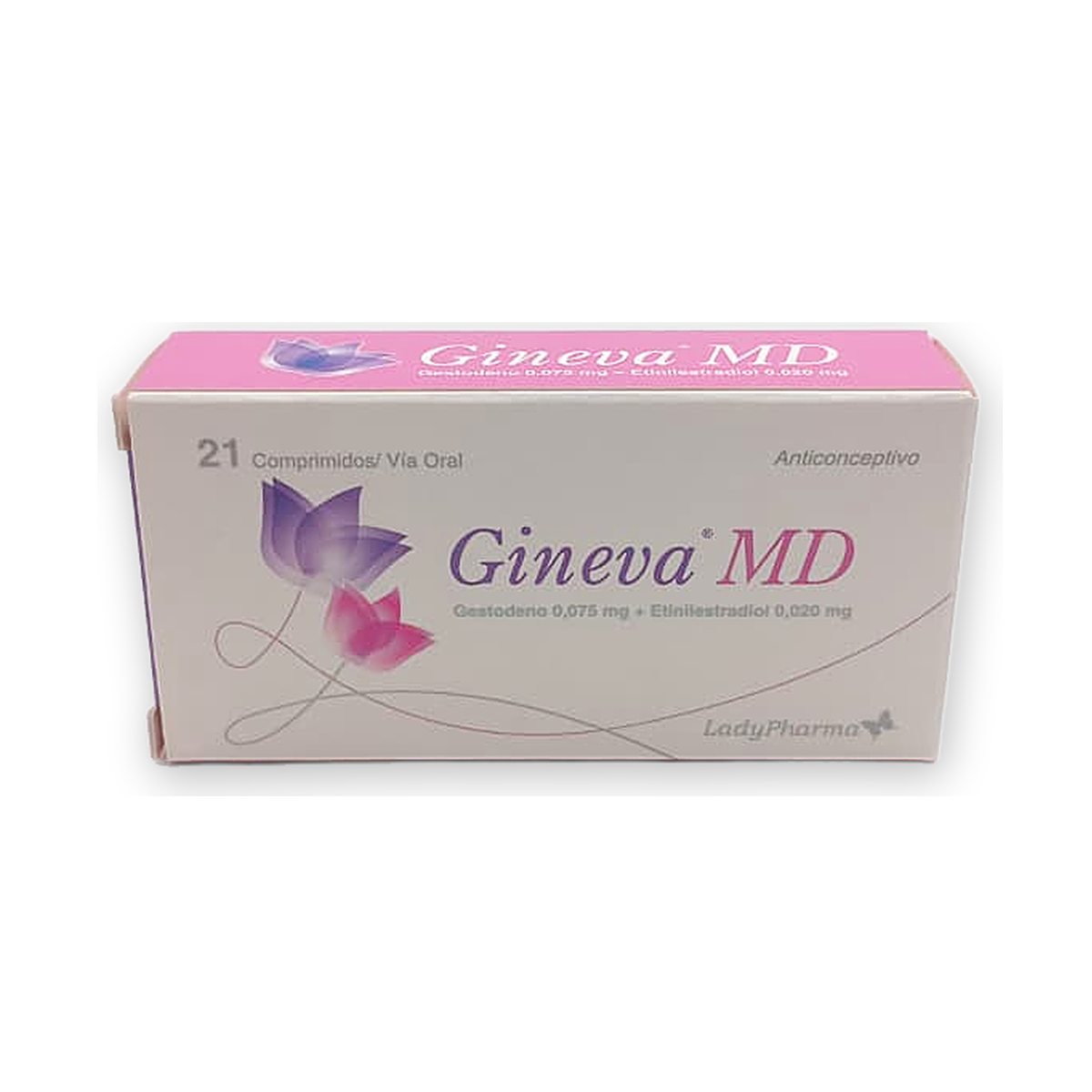 Gineva md comp. caja x 21