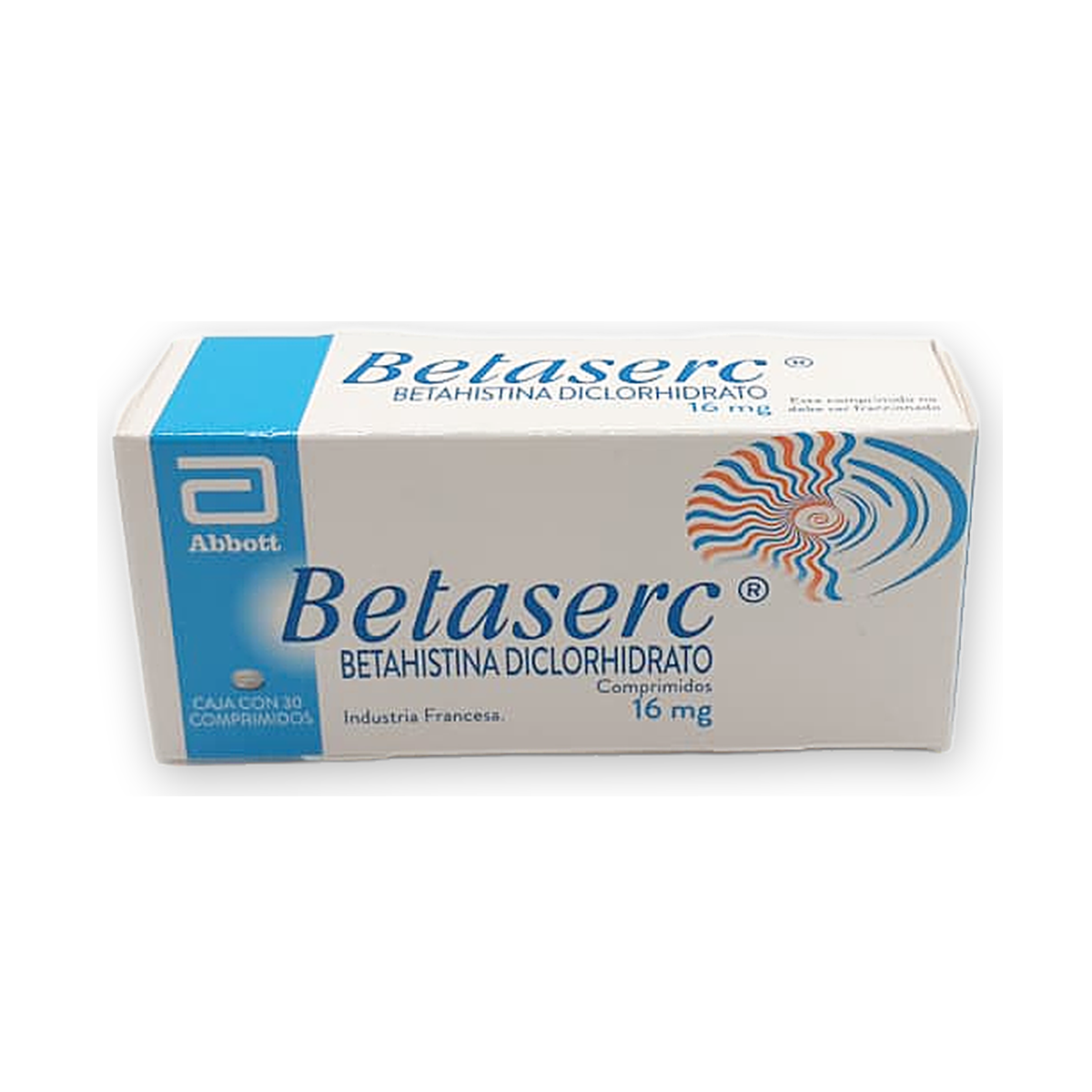 Betaserc 16 mg. comp. caja x 30