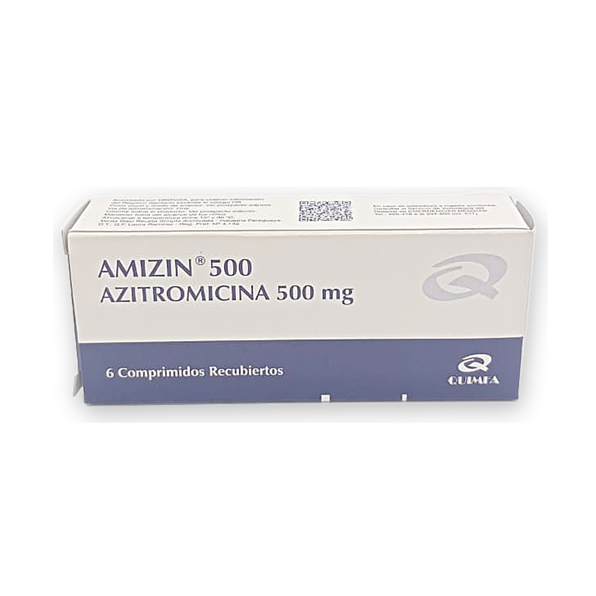 Amizin 500 comp. rec. caja x 6