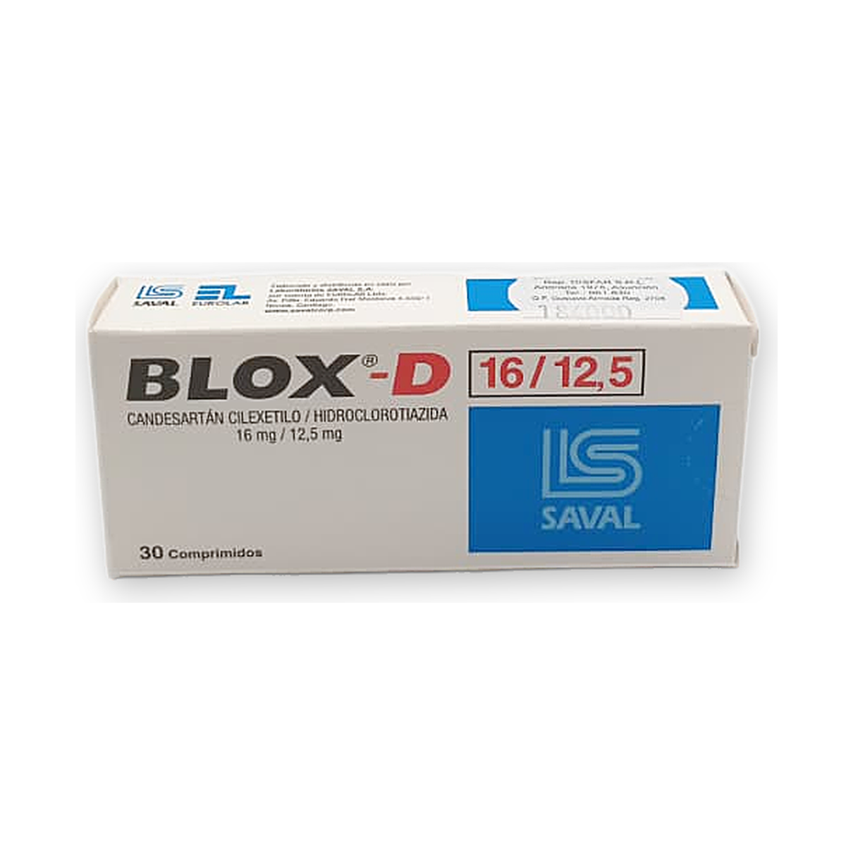 Blox d 16/12,5 comp. caja x 30
