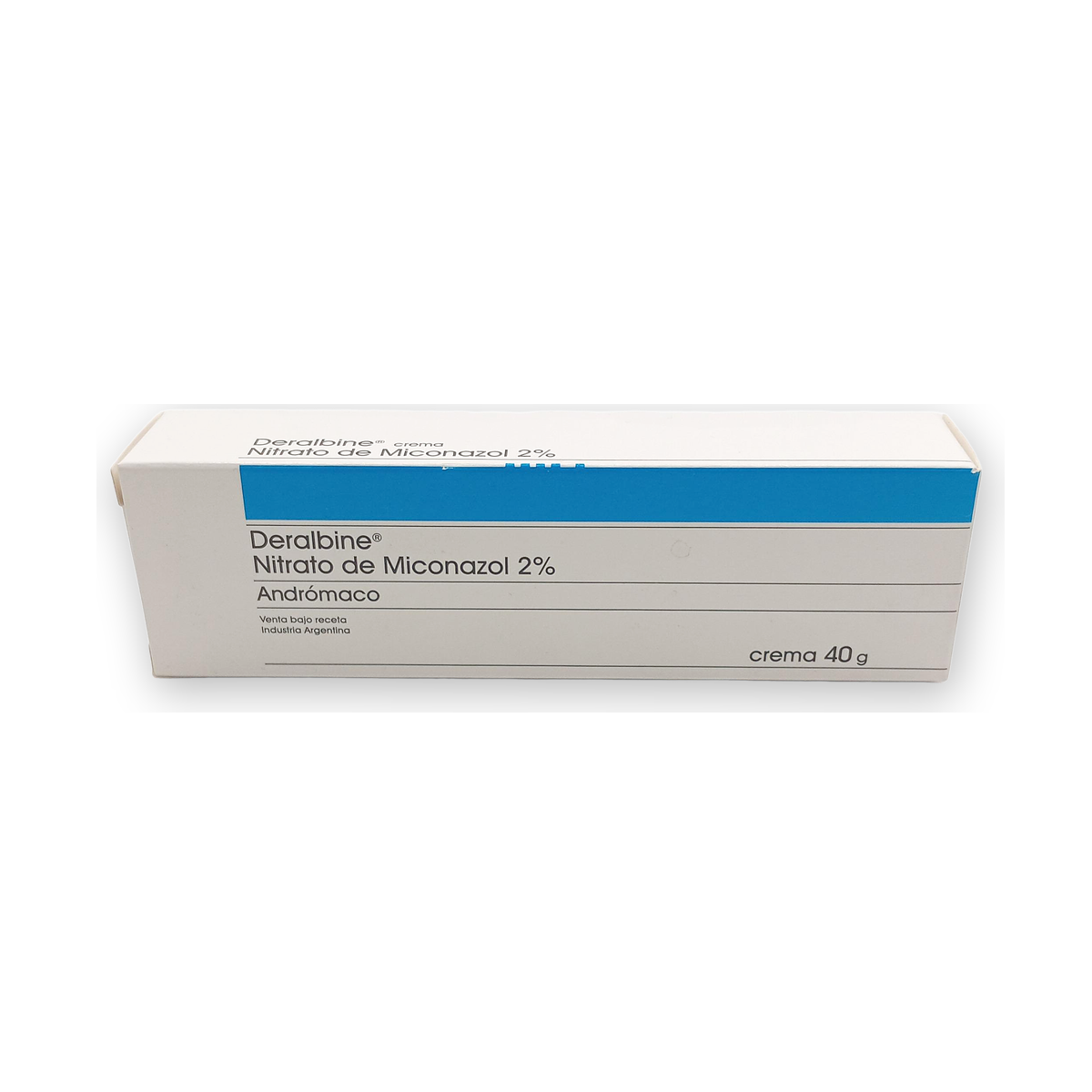Deralbine crema caja pomo x 40 g.