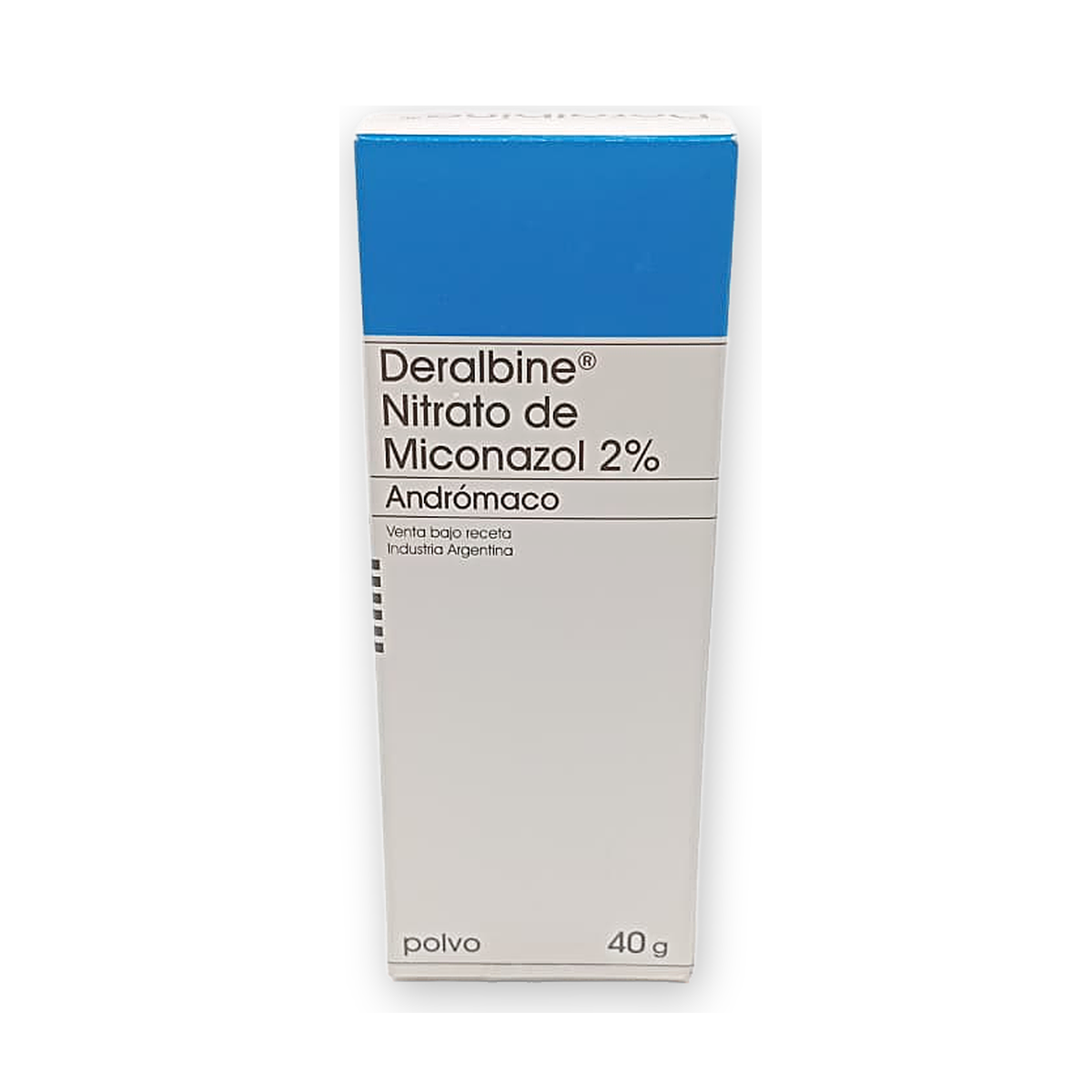 Deralbine polvo caja talquera x 40 g.