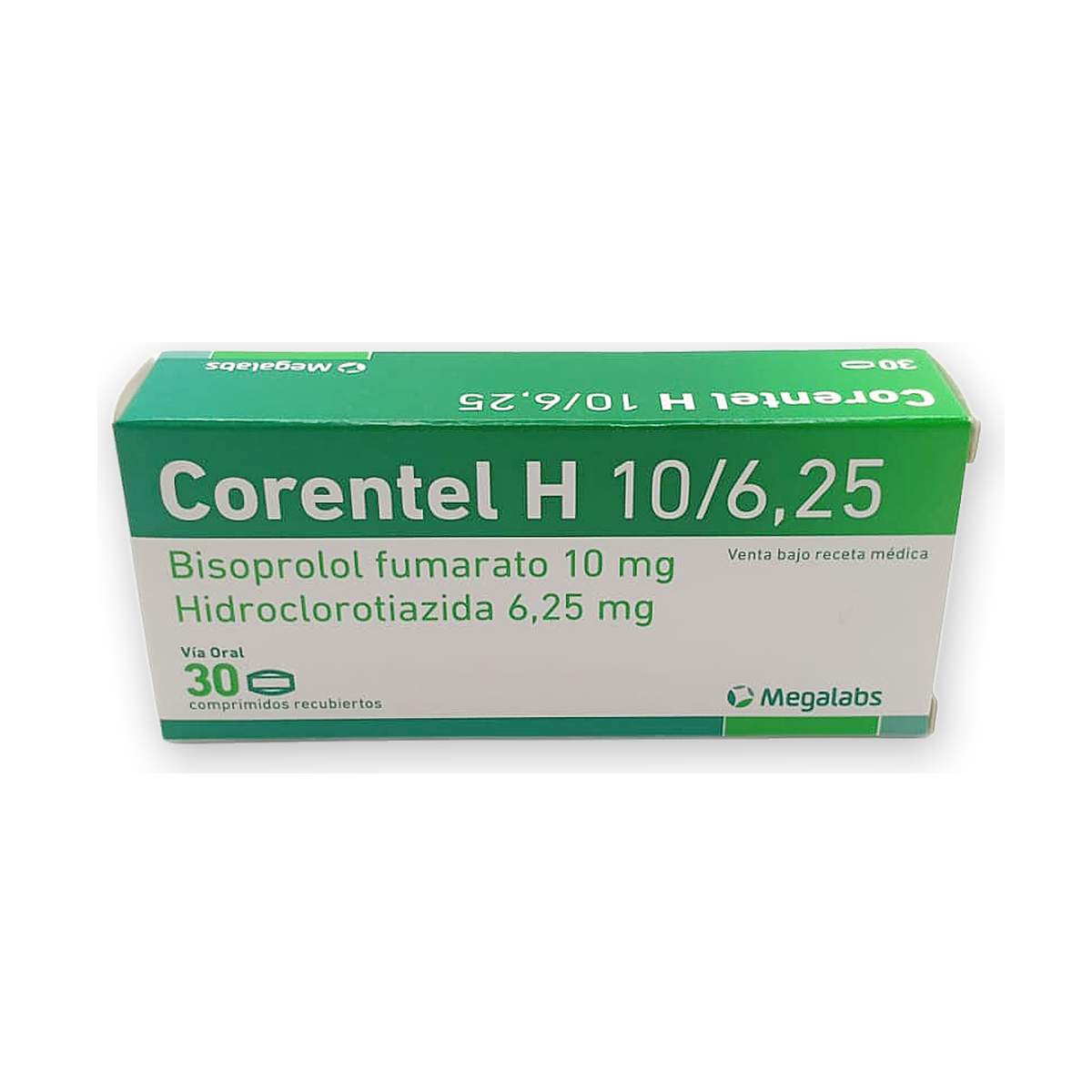 Corentel h 10/6,25 comp. rec. caja x 30