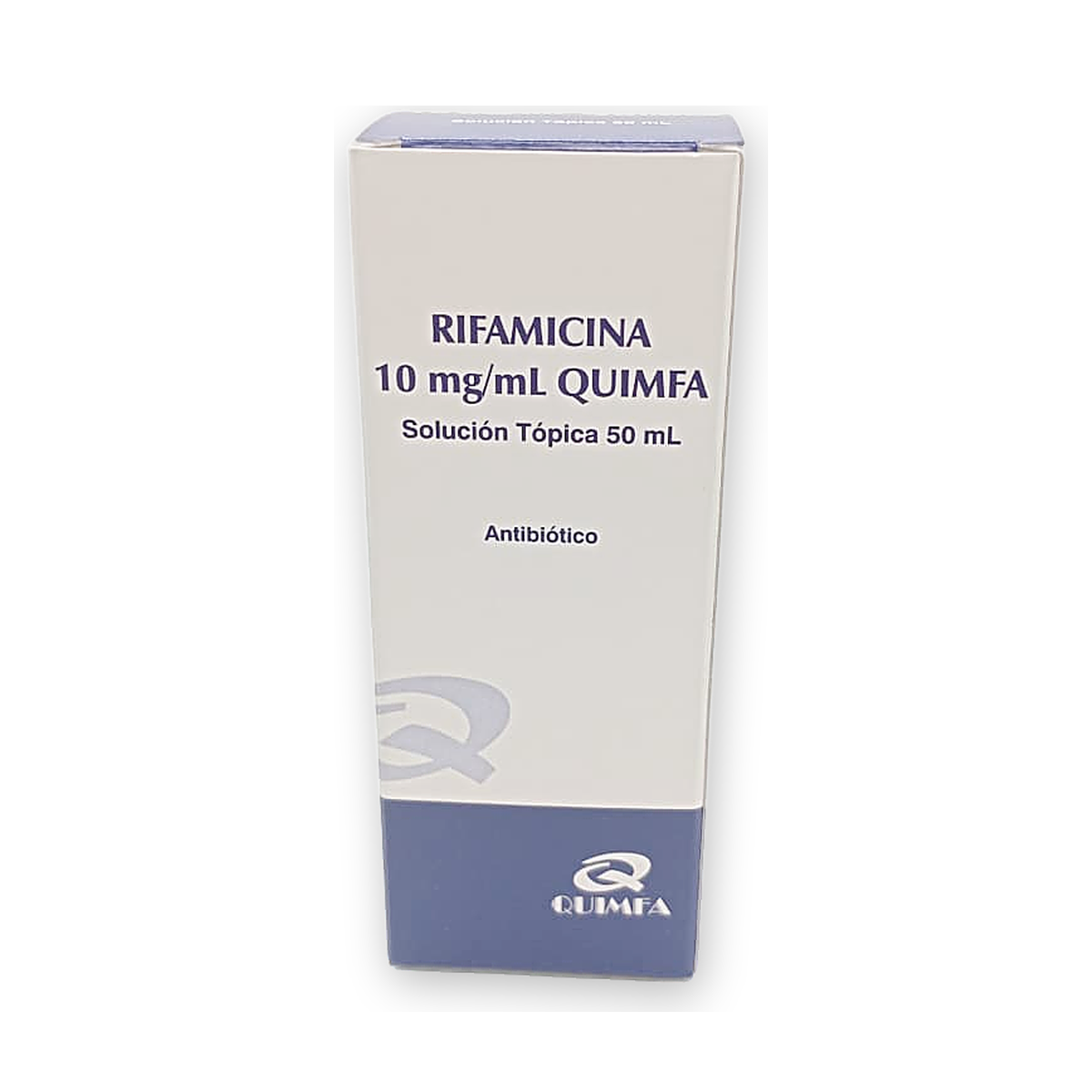 Rifamicina 10 mg./ml. quimfa sol. topica caja fco. x 50 ml.