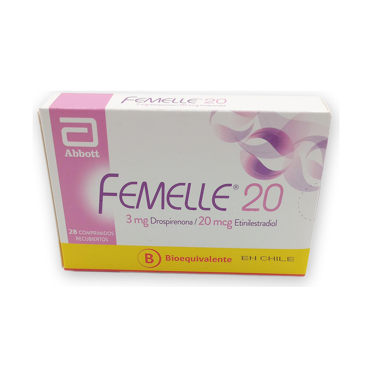Femelle 20 comp. rec. caja x 28 (24 color rojo activo + 4
