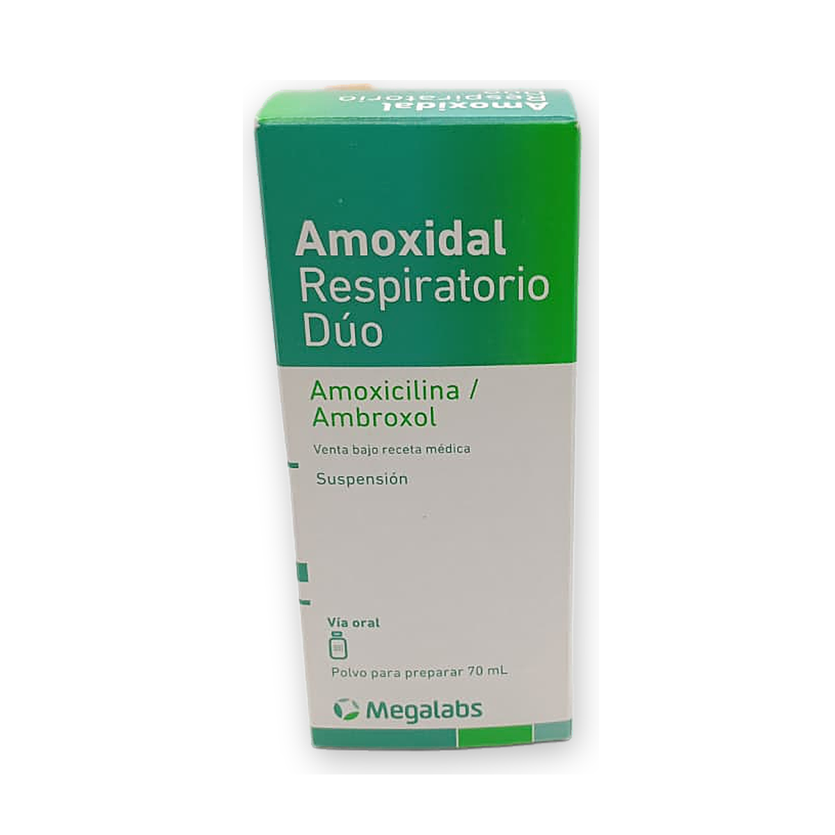 Amoxidal respiratorio duo polv. p/susp. ext. caja x 1 fco. p