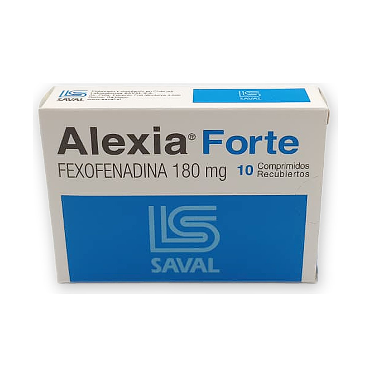 Alexia forte comp. rec. caja x 10