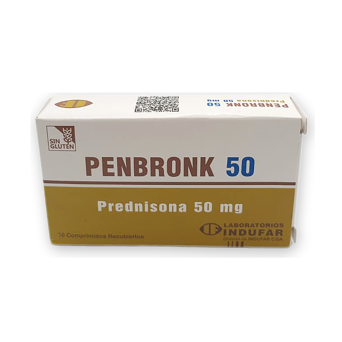 Penbronk 50 mg. comp. rec. ran. caja x 10