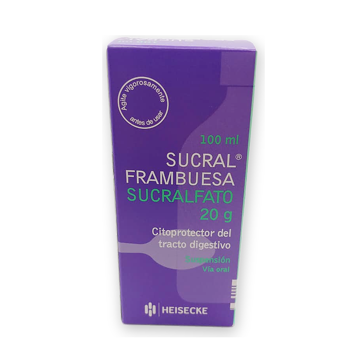 Sucral frambuesa susp. caja fco. x 100 ml.