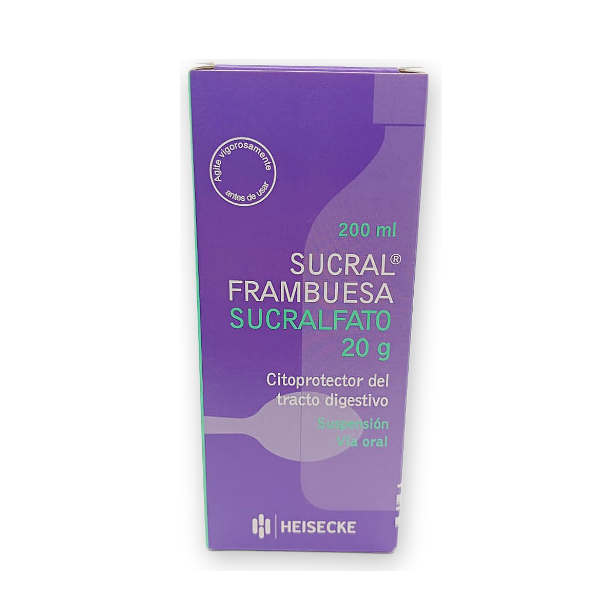 Sucral frambuesa susp. caja fco. x 200 ml.
