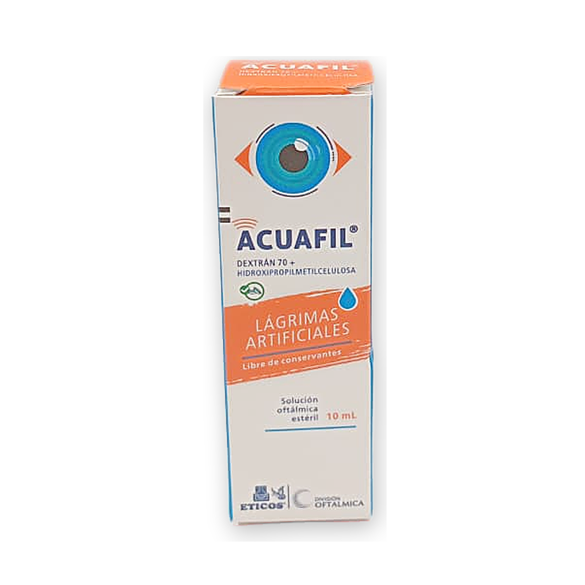 Acuafil  sol. oft. est. caja x 1 fco. x 10 ml.
