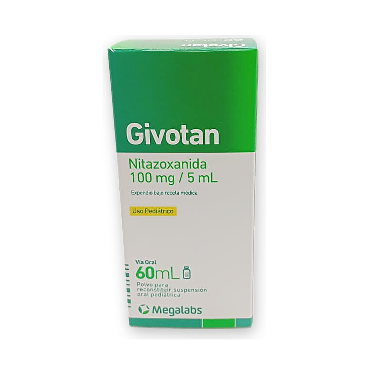 Givotan polv. p/p/susp. pediatrica caja fco. x 60 ml. + vaso