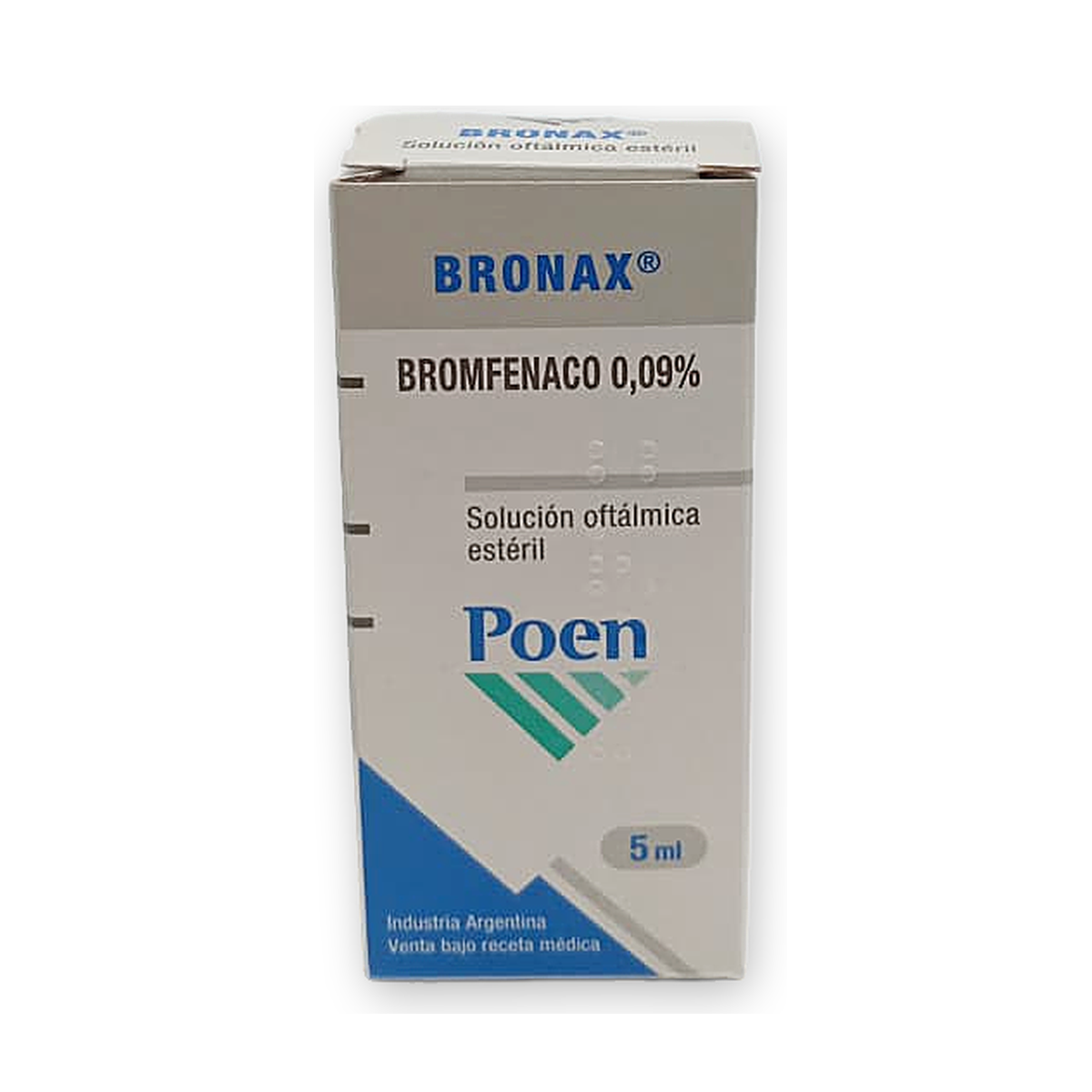 Bronax sol. oft. est. caja fco. x 5 ml.