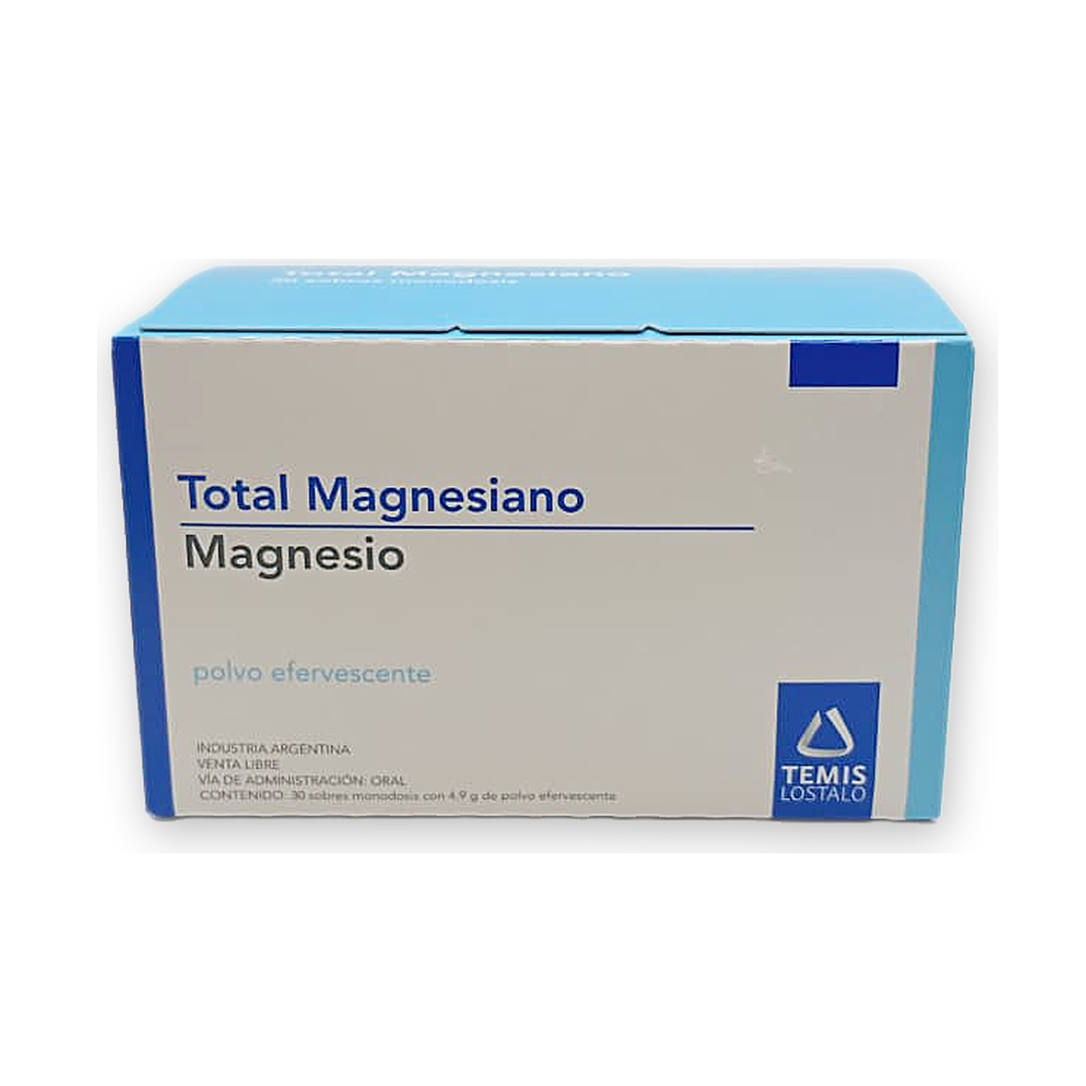 Total magnesiano polvo eferv. caja x 30 sob. monodosis