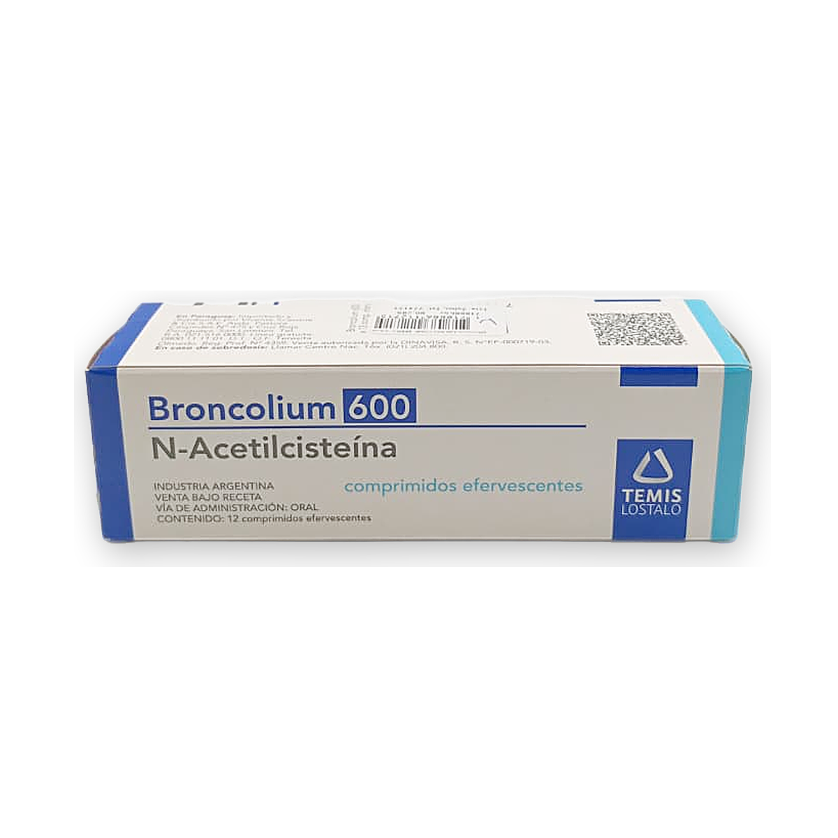 Broncolium 600 comp. eferv. caja tubo x 12