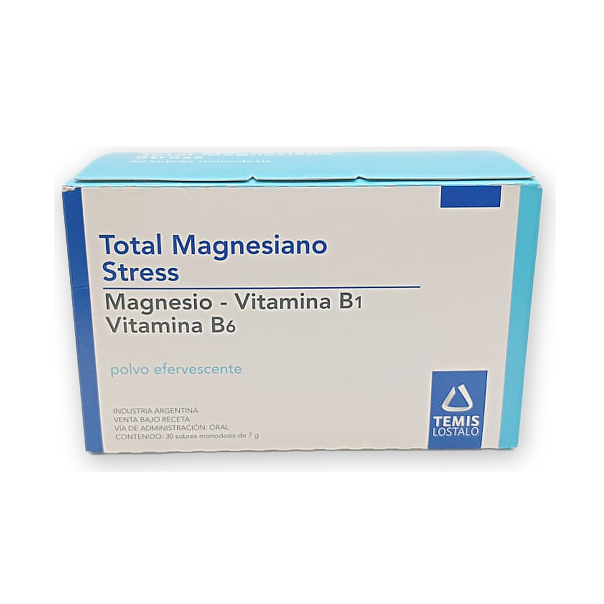 Total magnesiano stress polv. eferv. caja x 30 sob. monodosi