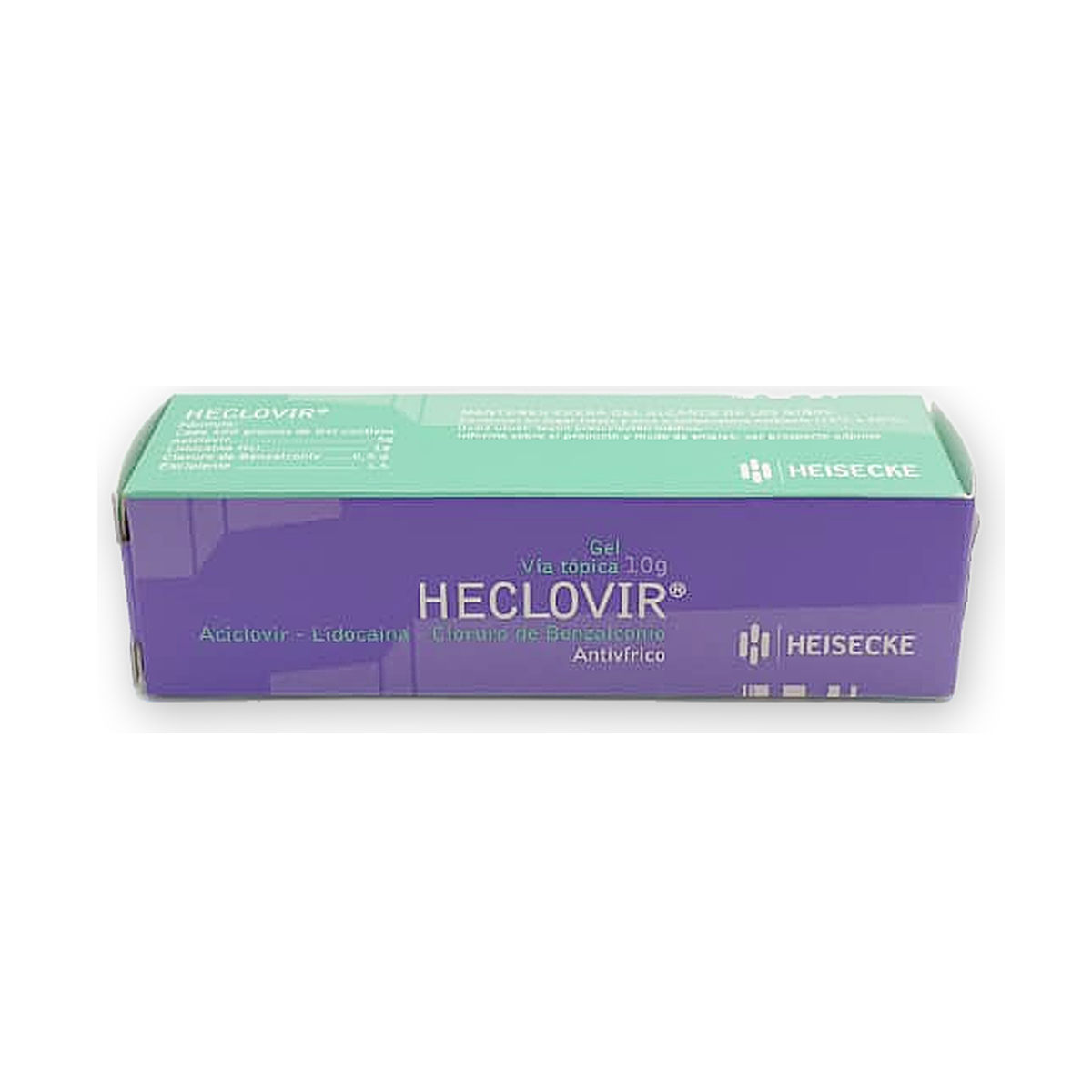 Heclovir gel caja pomo x 10 g.