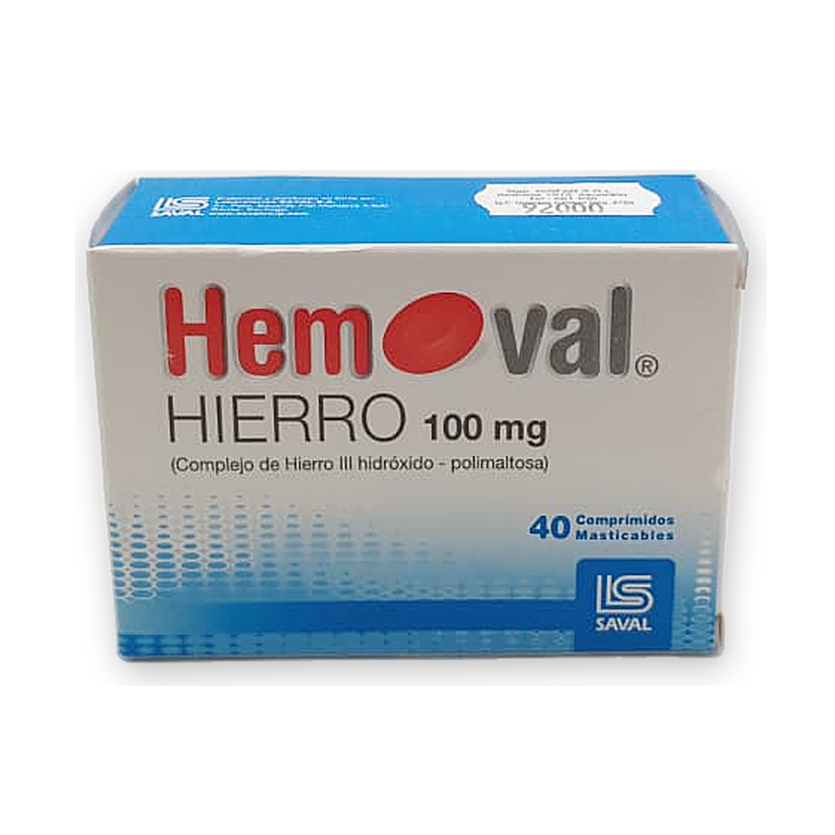 Hemoval comp. masticables caja x 40