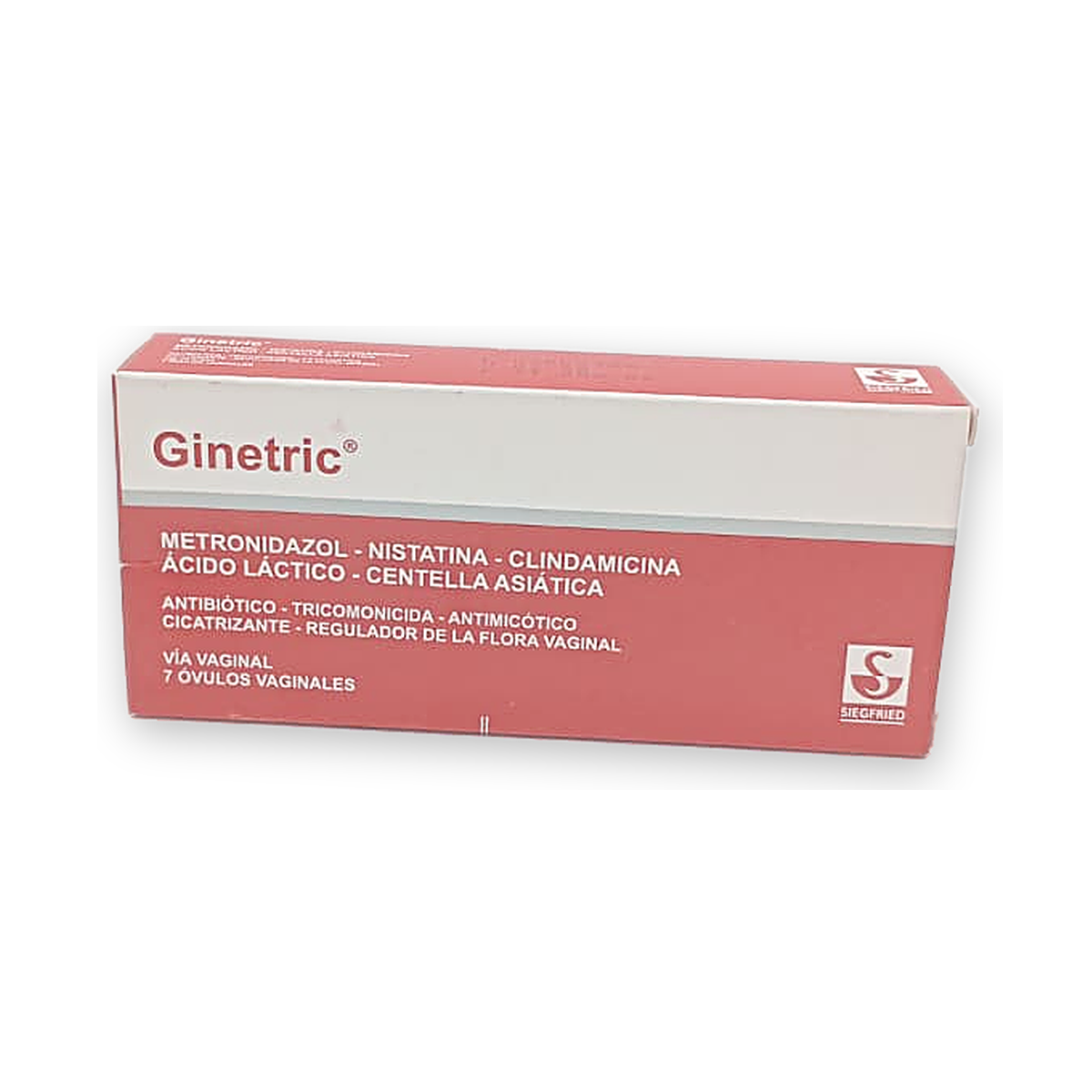 Ginetric ovulos vaginales caja x 7