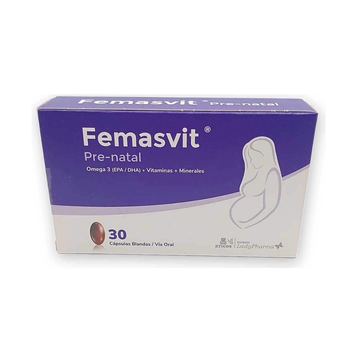 Femasvit pre-natal caps. blandas caja x 30