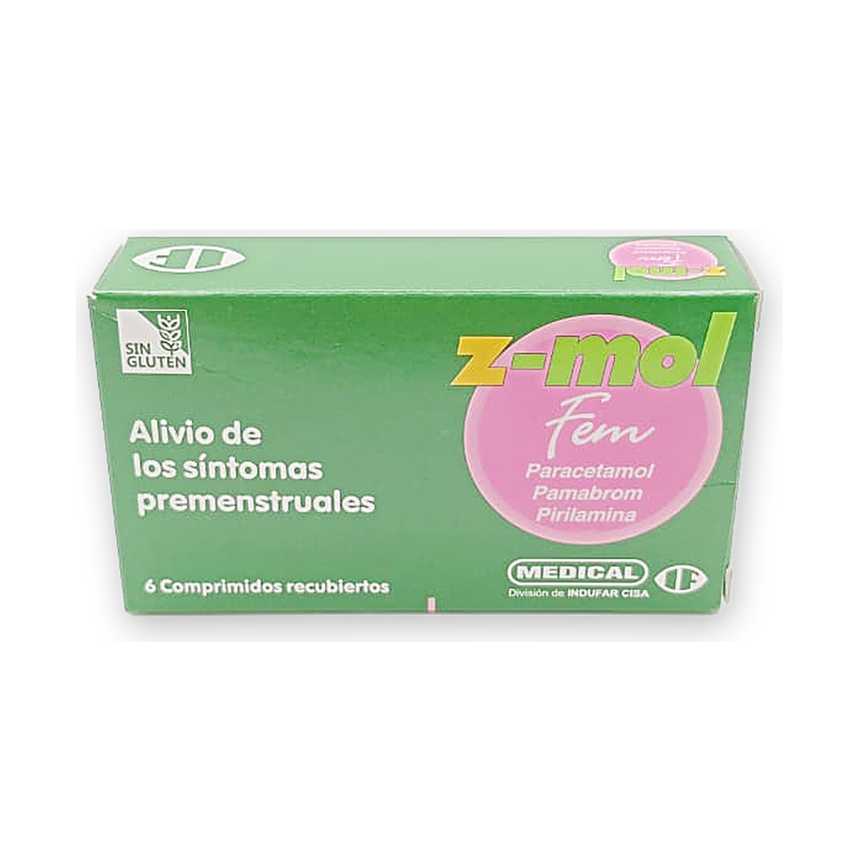 Z mol fem comp. rec. caja x 6