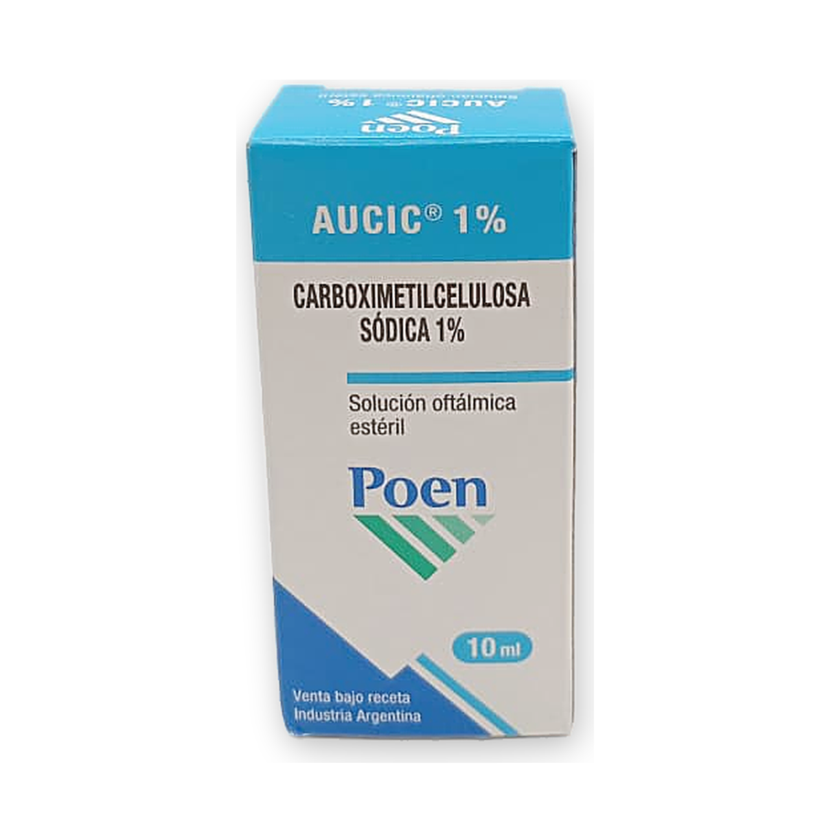 Aucic 1% sol. oft. est. caja fco. x 10 ml.