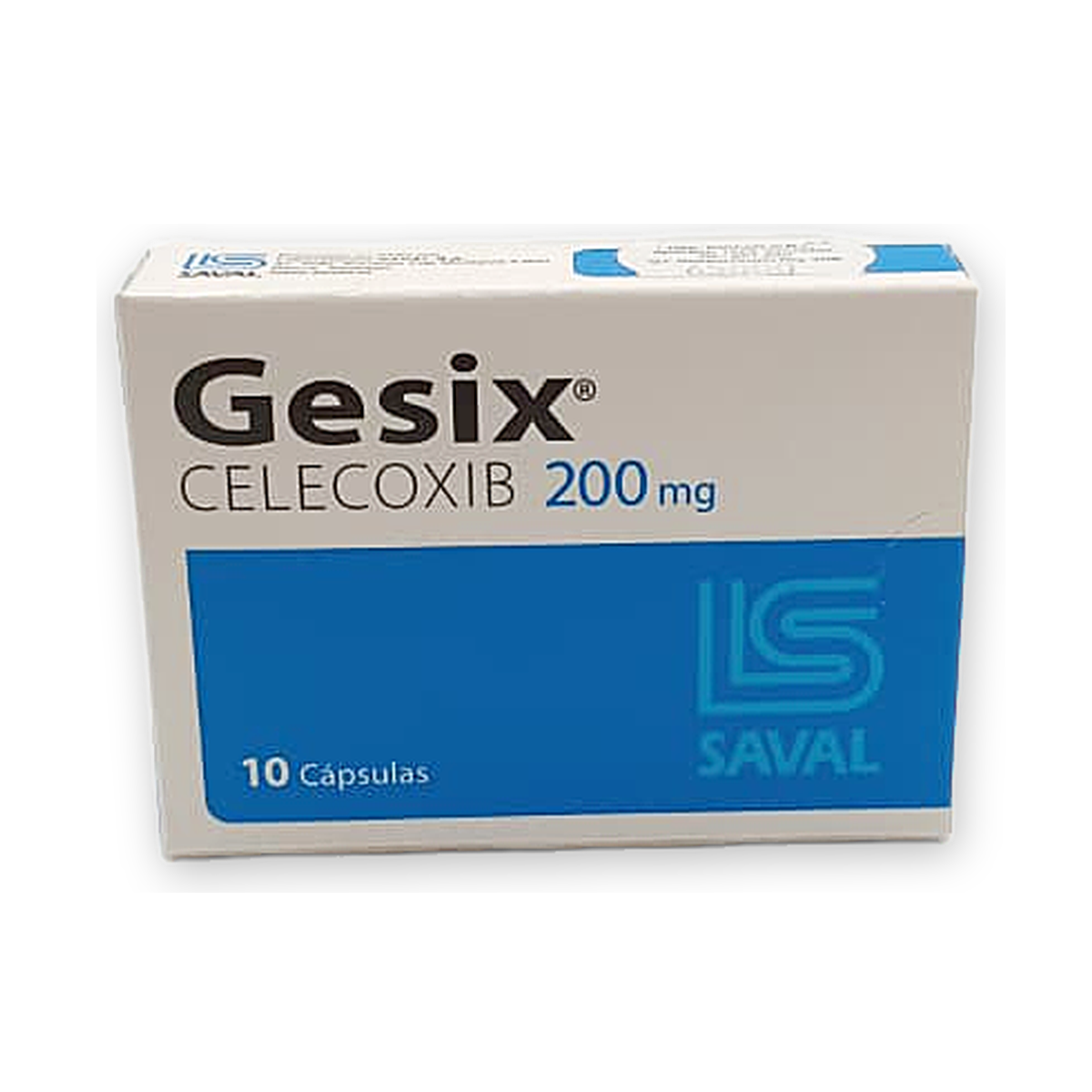 Gesix 200 mg. caps. caja x 10