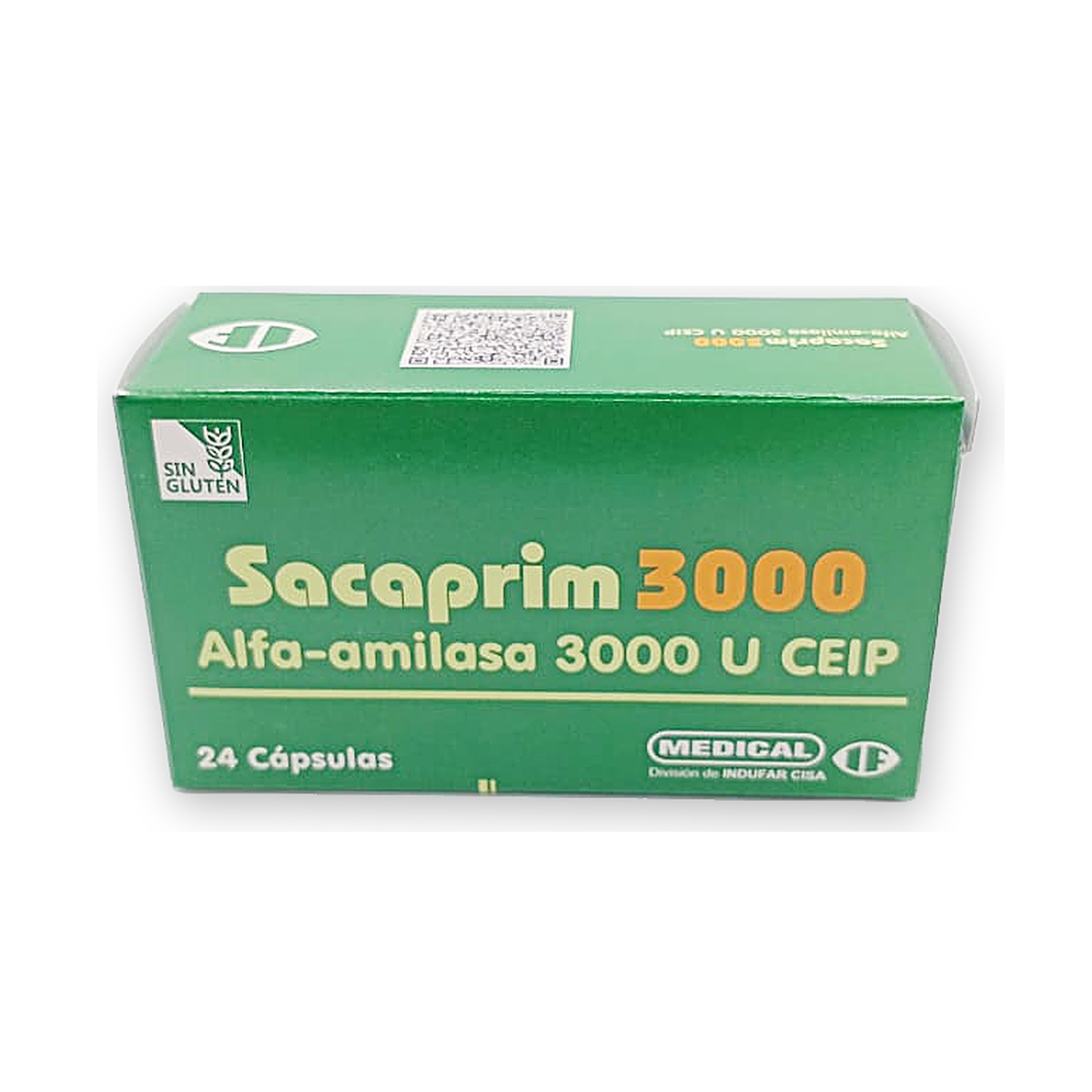 Sacaprim 3000 caps. caja x 24