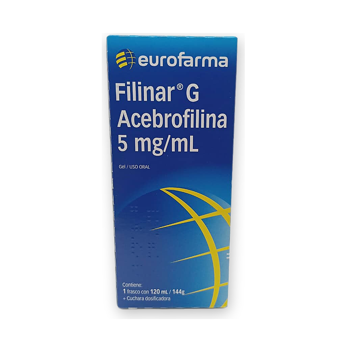 Filinar g gel caja fco. 120 ml. +cuch. dosif.