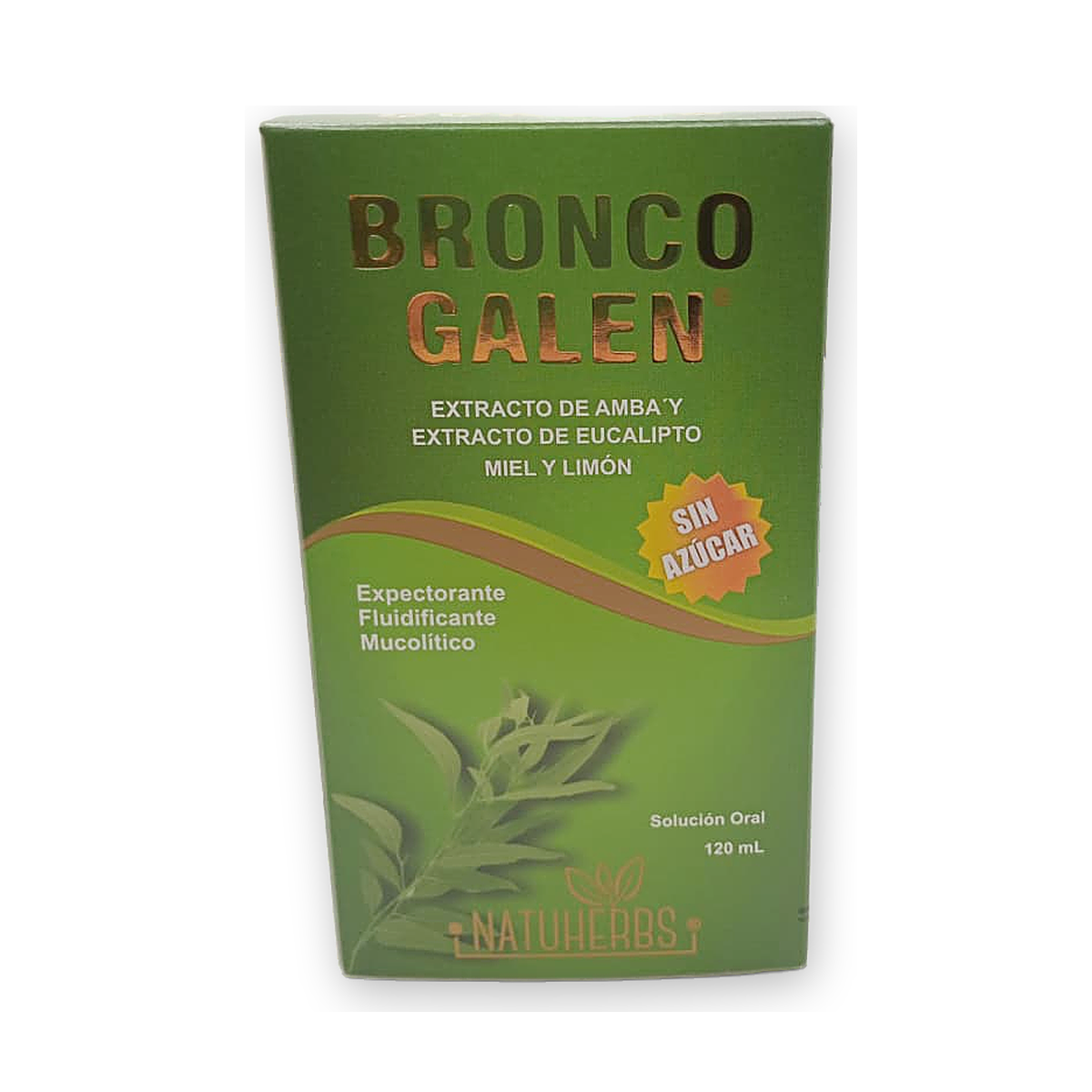 Broncogalen sol. oral caja x 1 fco. x 120 ml.
