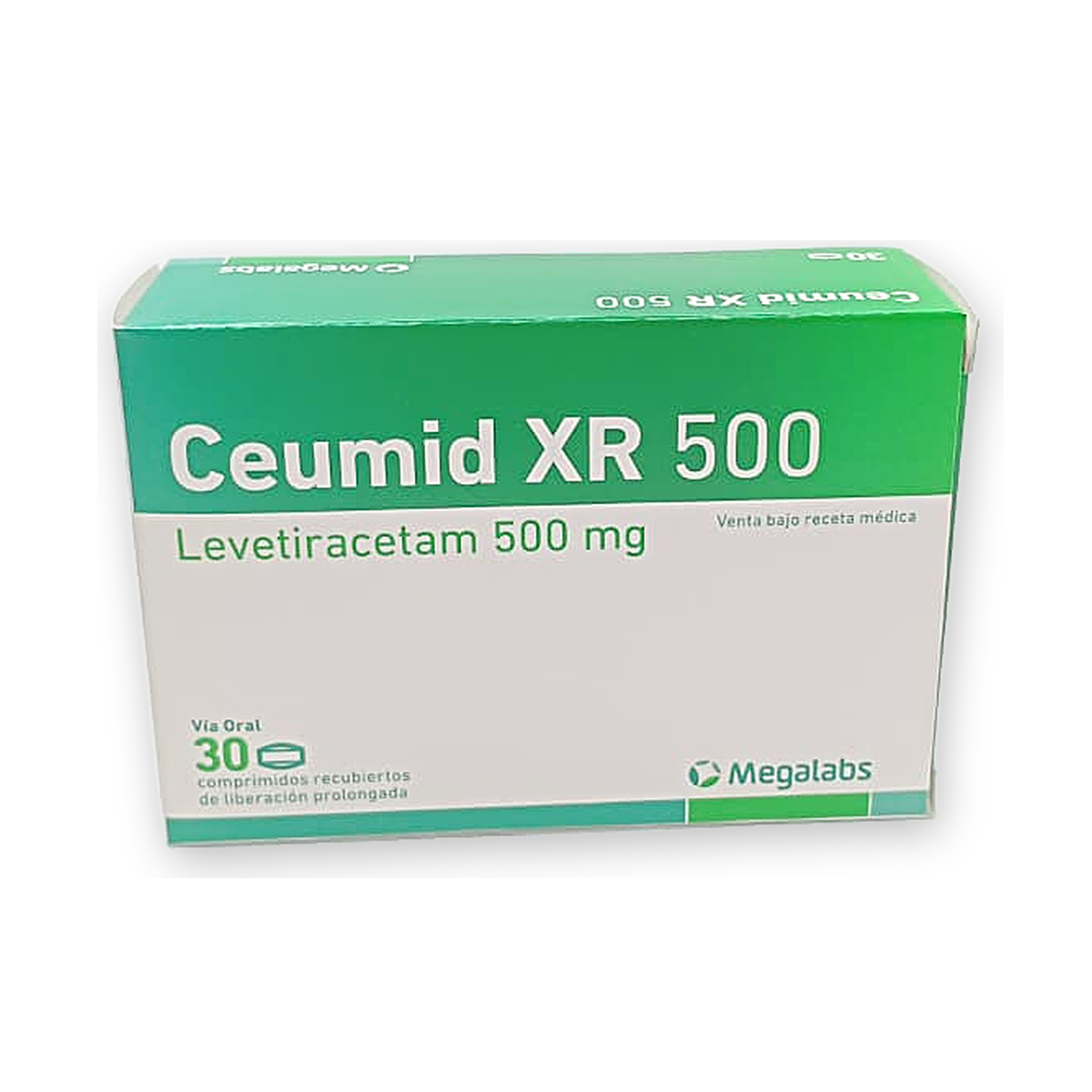 Ceumid xr 500 comp. rec. de lib. prol. caja x 30