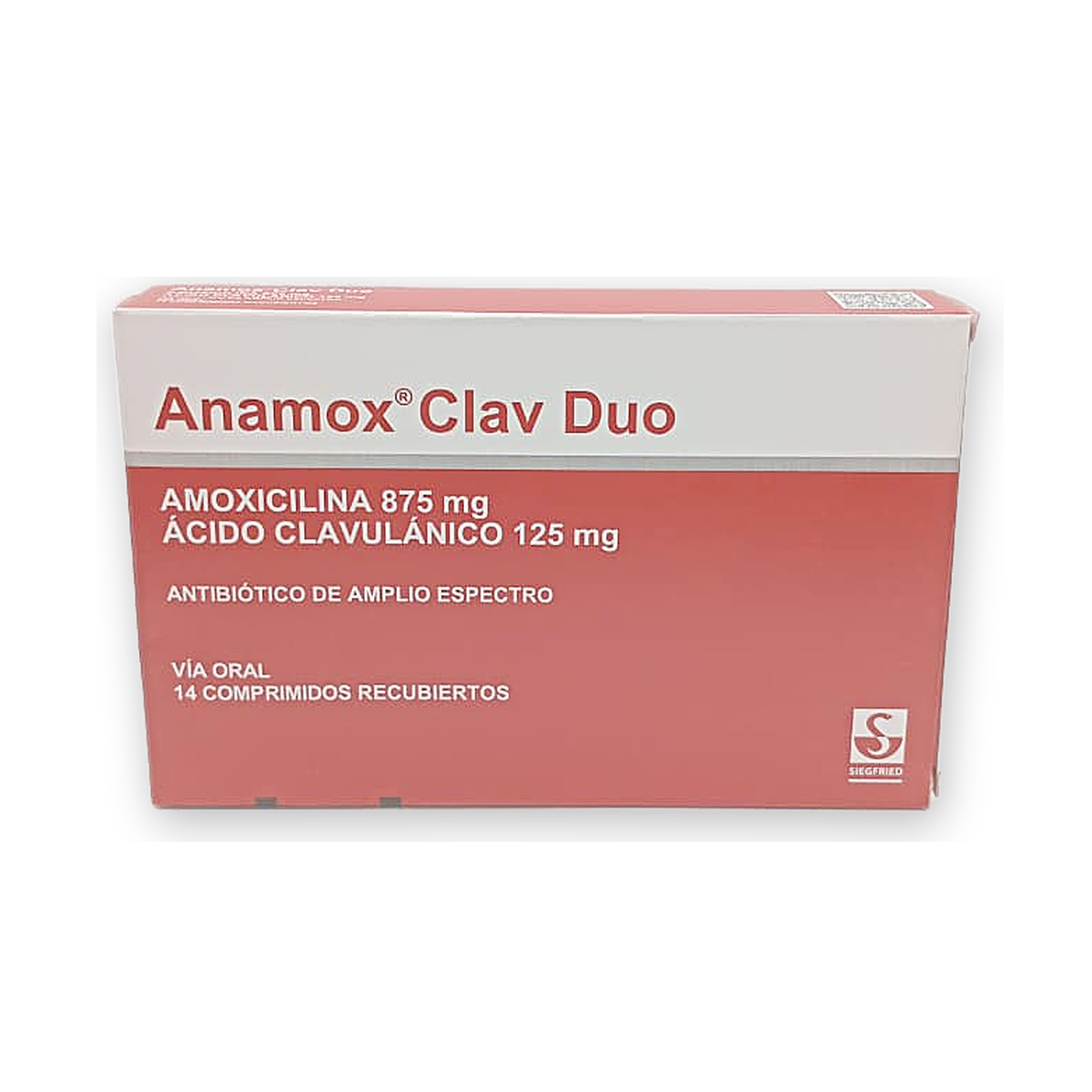 Anamox clav duo comp. rec. caja x 14