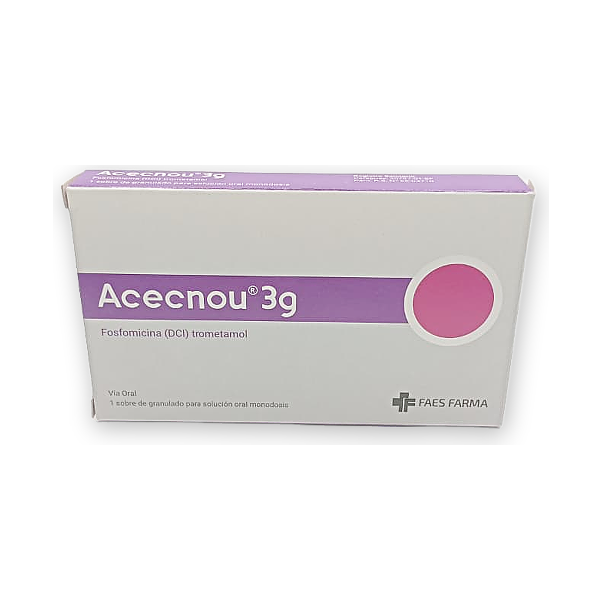 Acenou 3 gran. p/sol. oral caja x 1 sobre x 8 g.