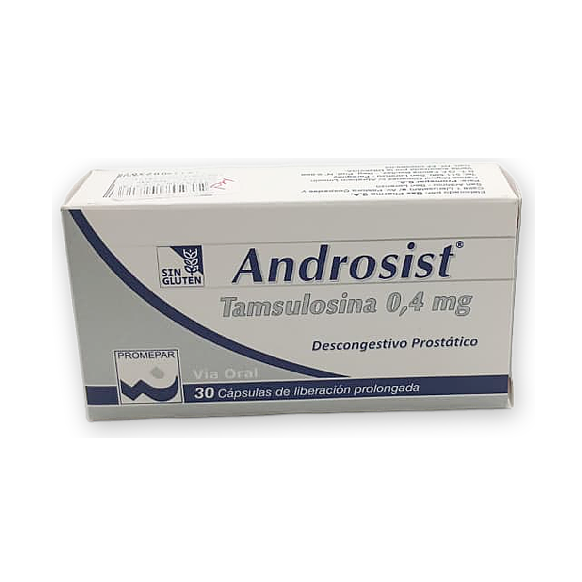 Androsist caps. de lib. prol. caja x 30