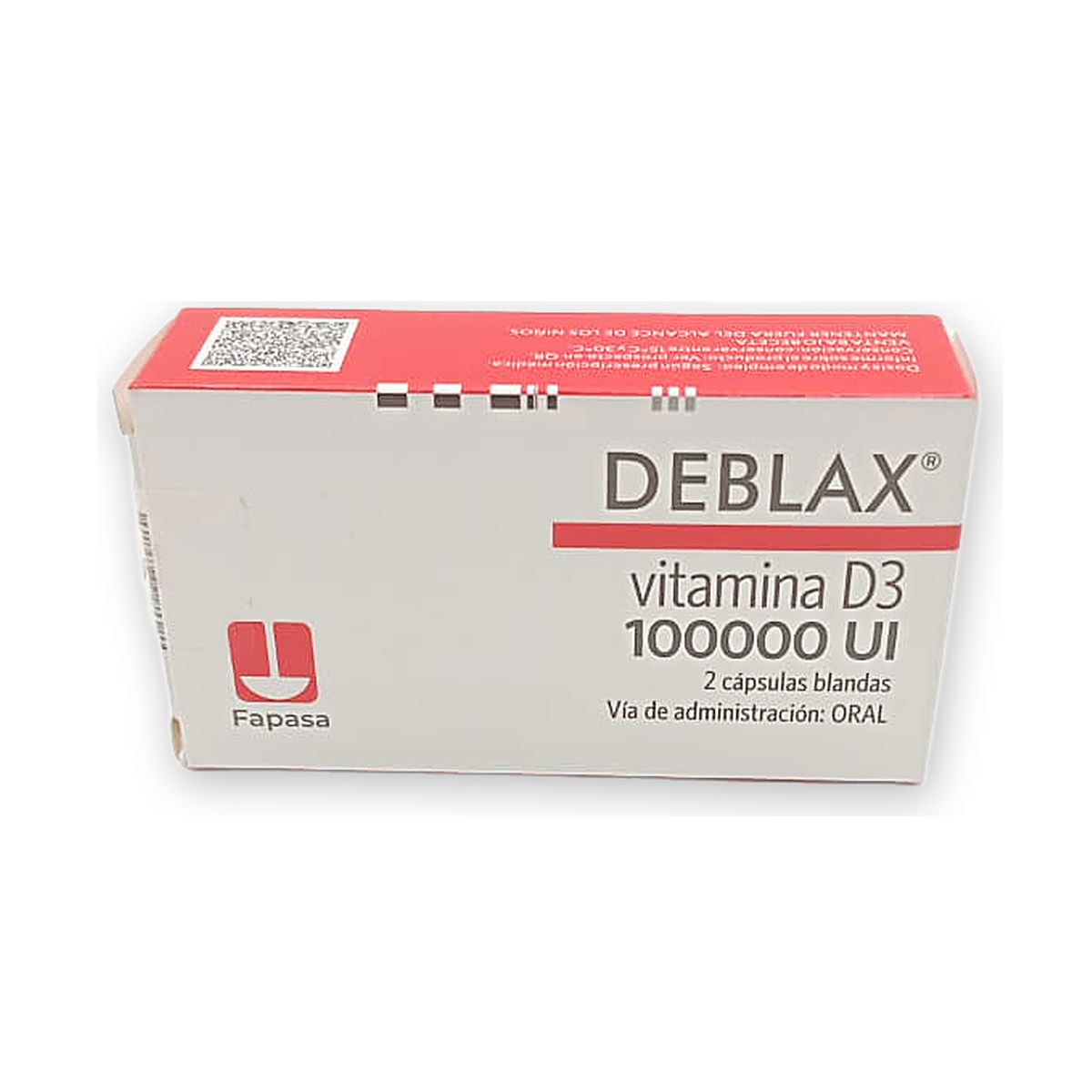 Deblax caps. bland. caja x 2