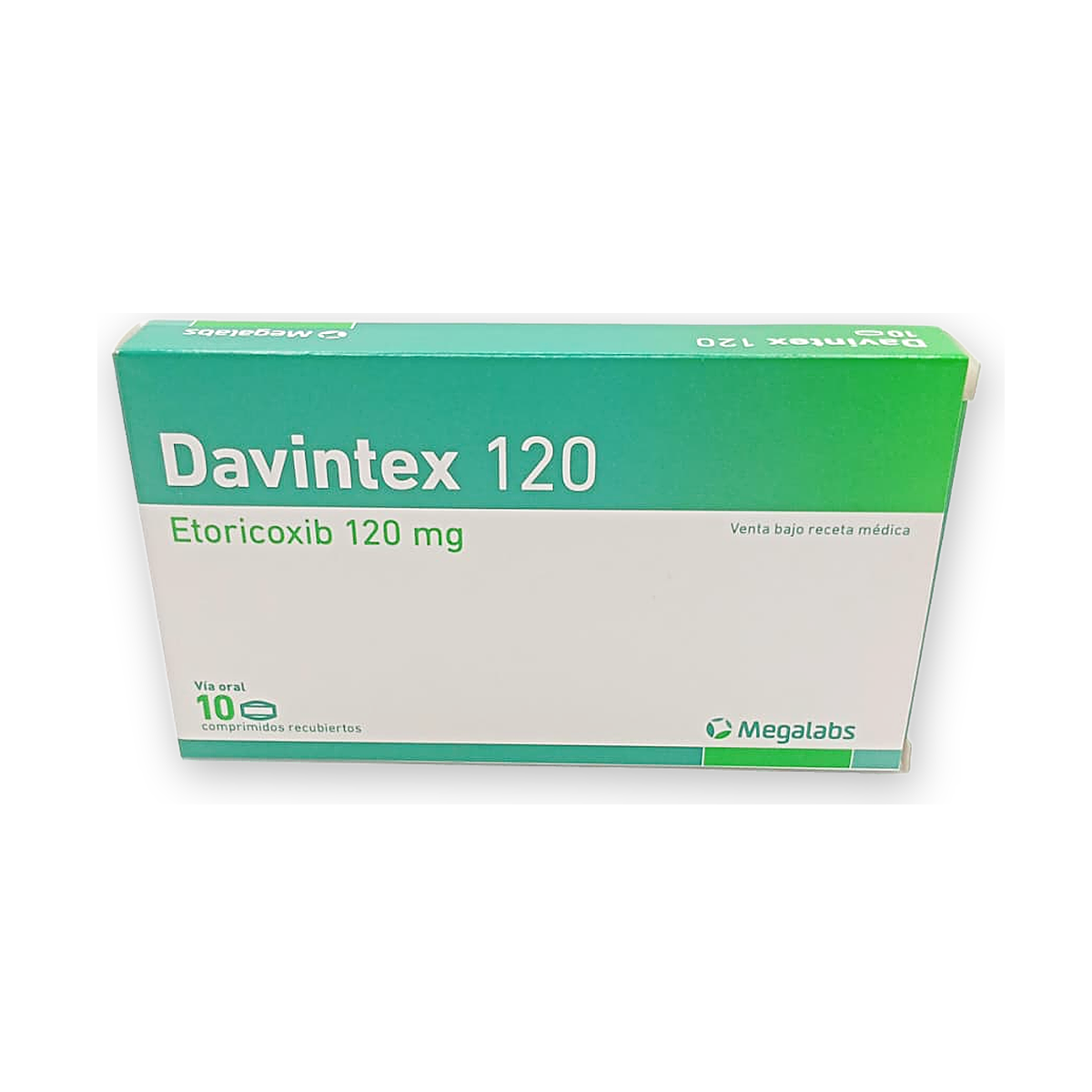 Davintex 120 mg. comp. rec. caja x 10