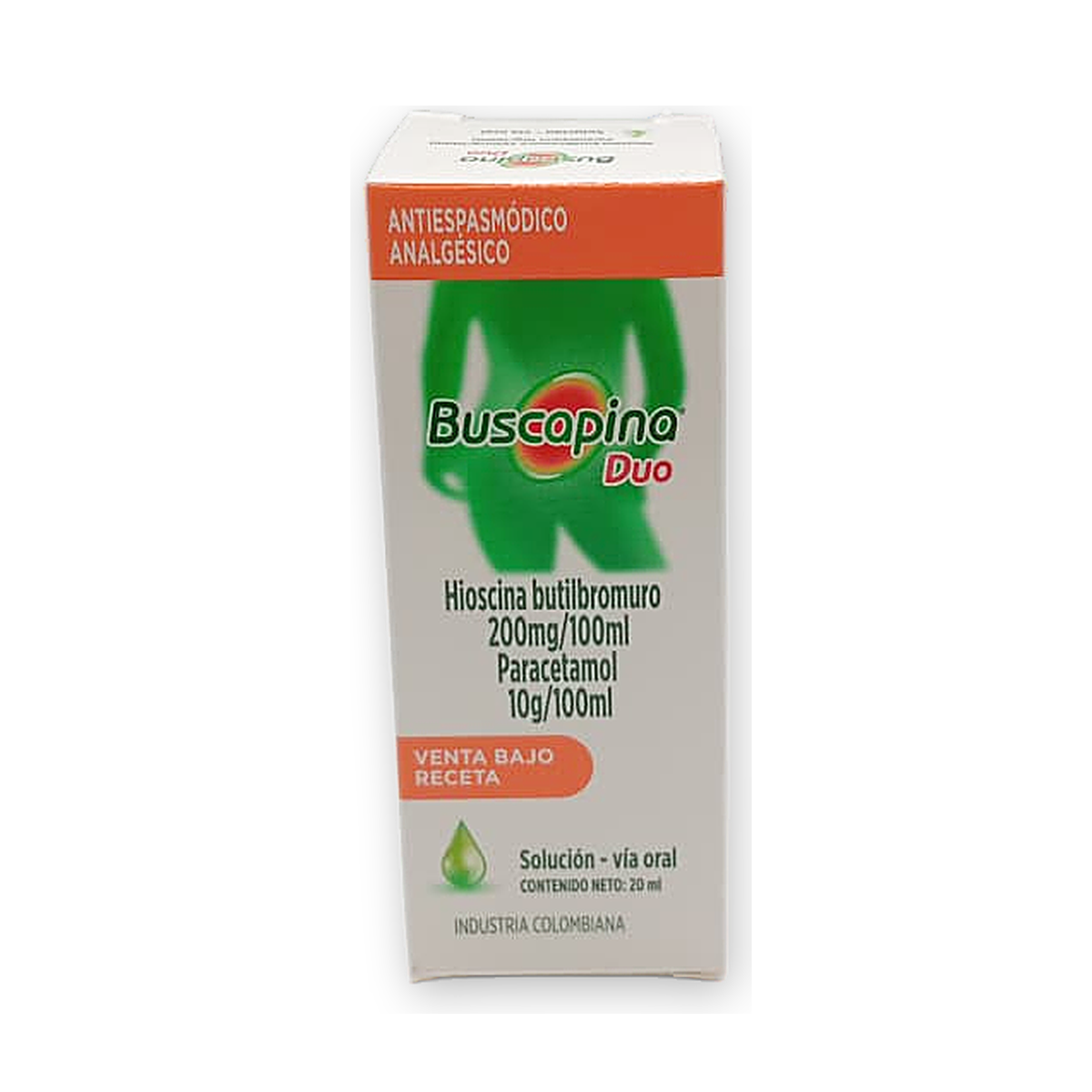 Buscapina duo sol. gotas orales caja fco. x 20 ml.