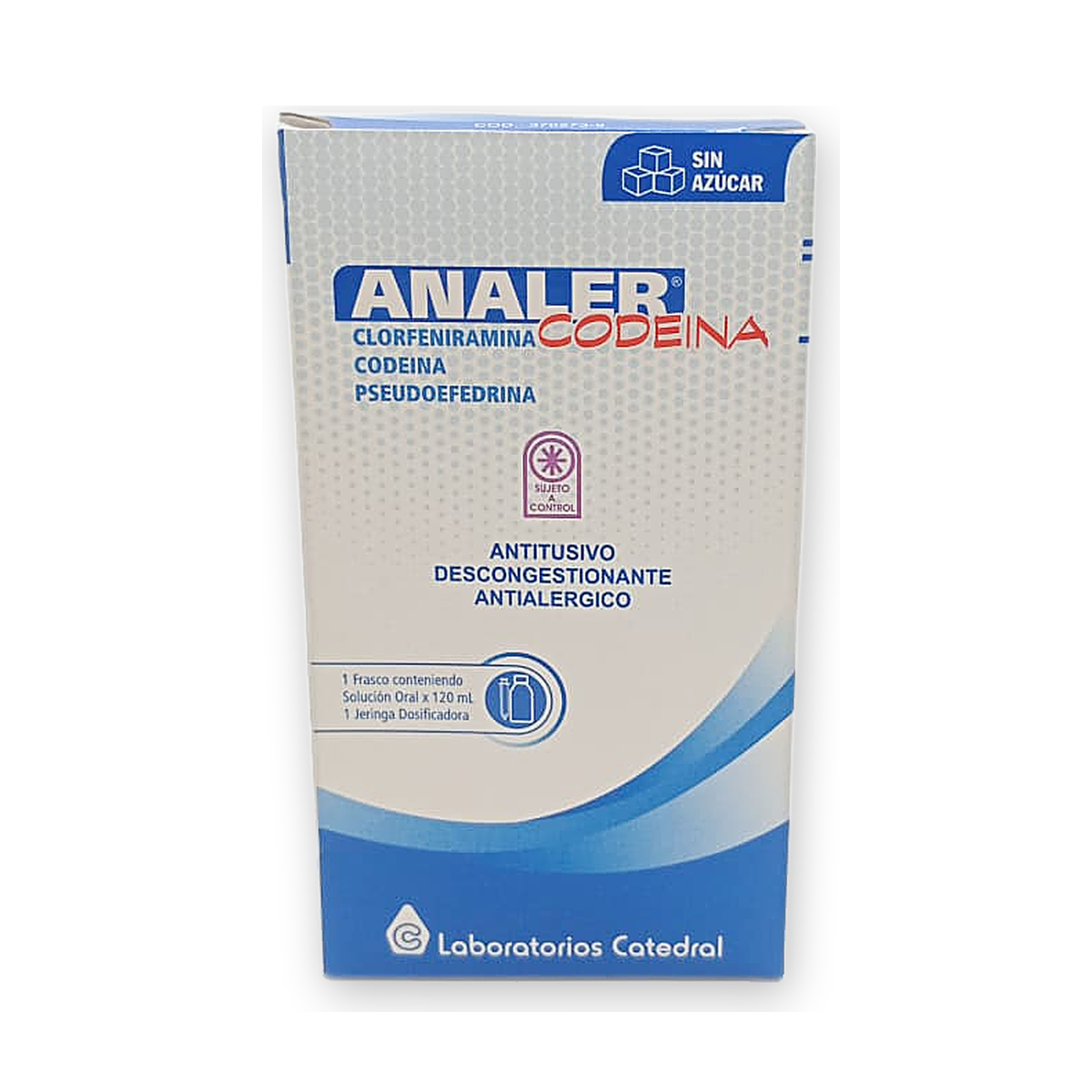 Analer codeina sol. oral caja fco. x 120 ml.
