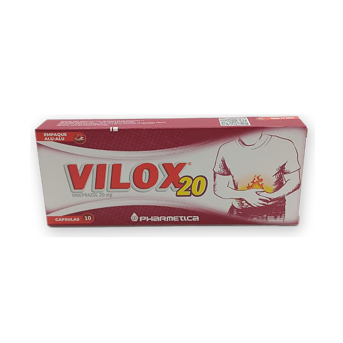 Vilox 20 caps.(act) caja x 10