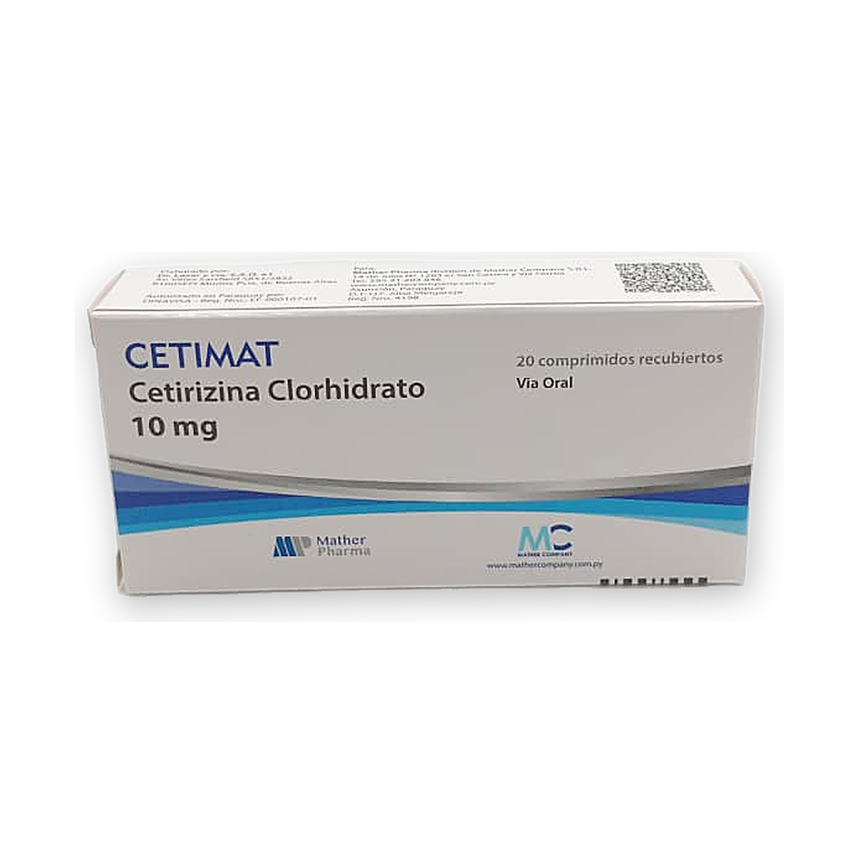 Cetimat comp. rec. caja x 20