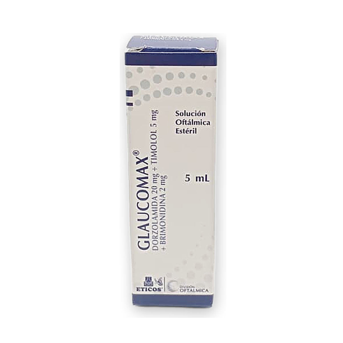 Glaucomax sol. oft. est. caja x 1 fco. got. x 5 ml.