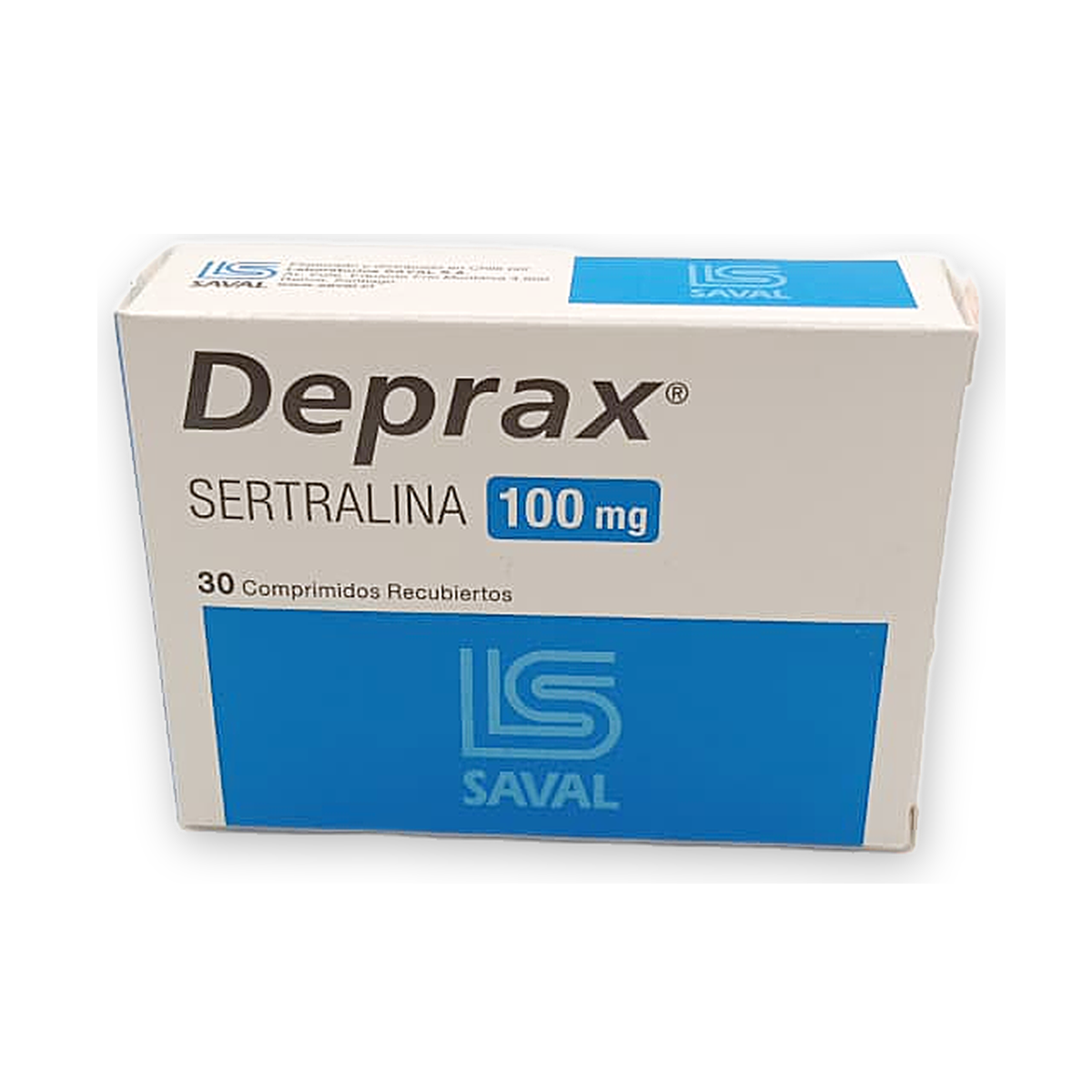 Deprax 100 mg. comp. rec. caja x 30