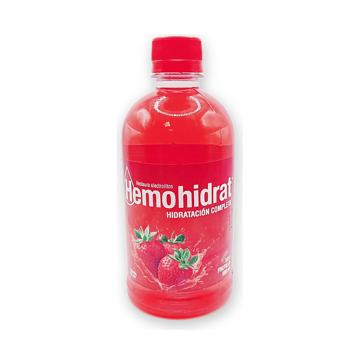 Hemohidrat bo sabor frutilla sol. oral fco. x 500 ml.