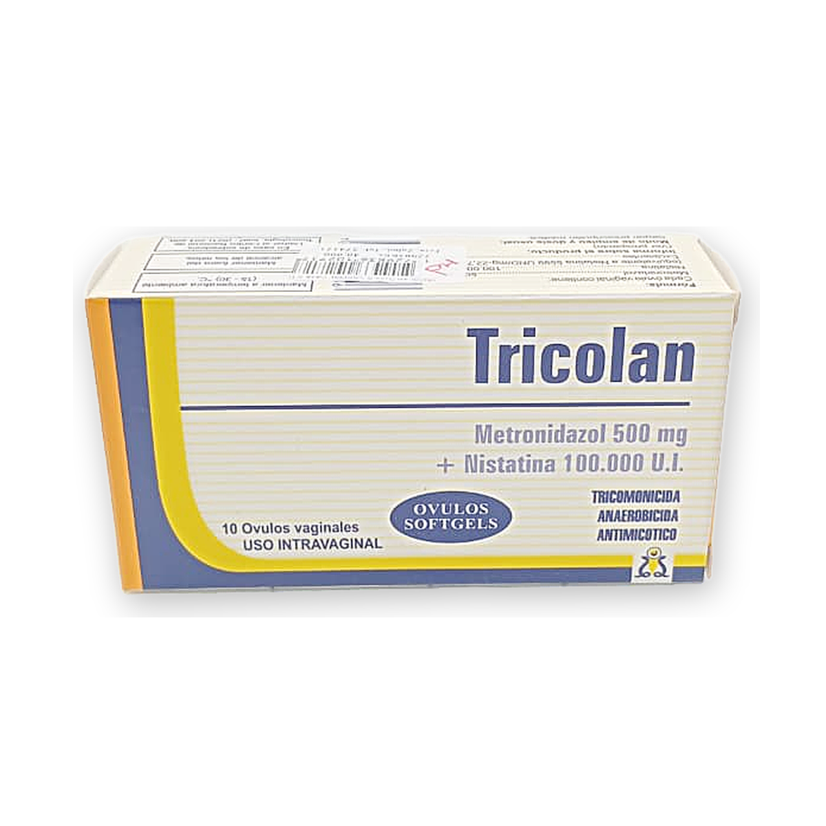 Tricolan ovulo vaginal caja x 10