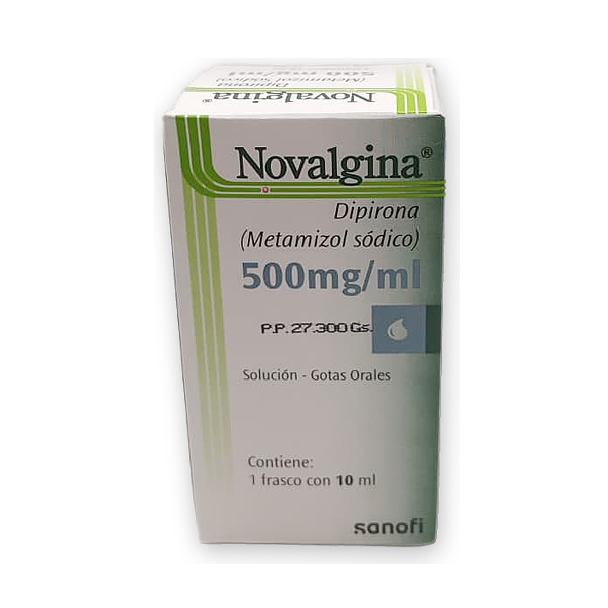 Novalgina sol. gotas caja x 1 fco. x 10 ml.