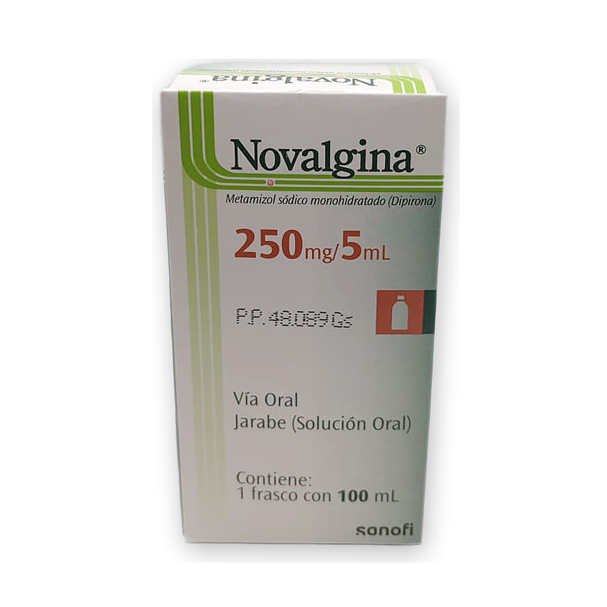 Novalgina jarabe caja fco. x 100 ml.