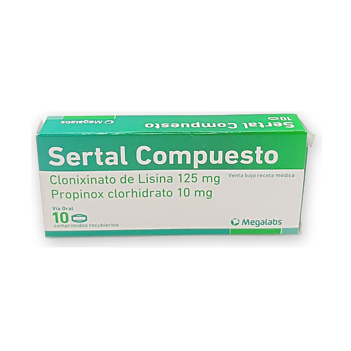 Sertal compuesto comp. rec. caja x 10